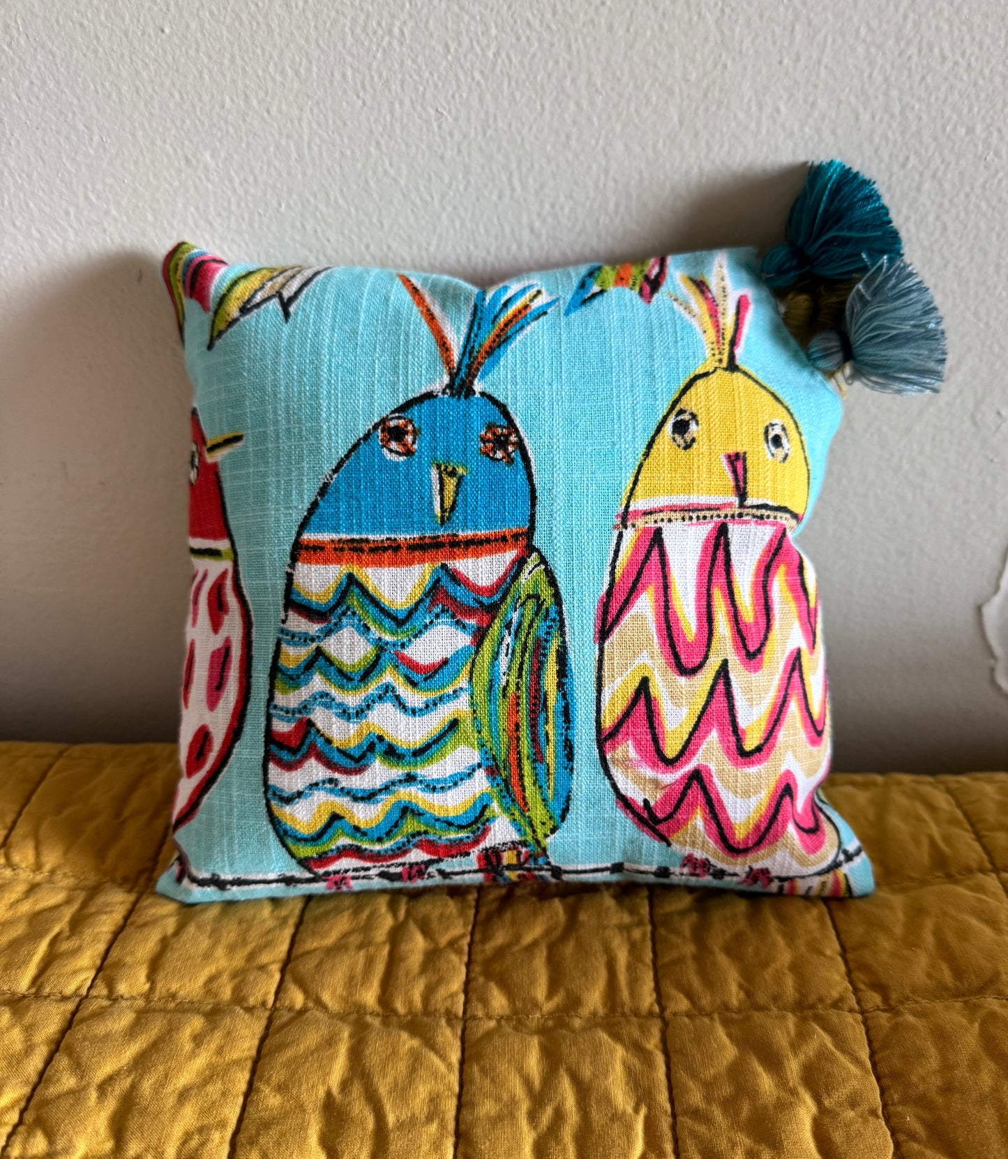 Bird Friends in Blue