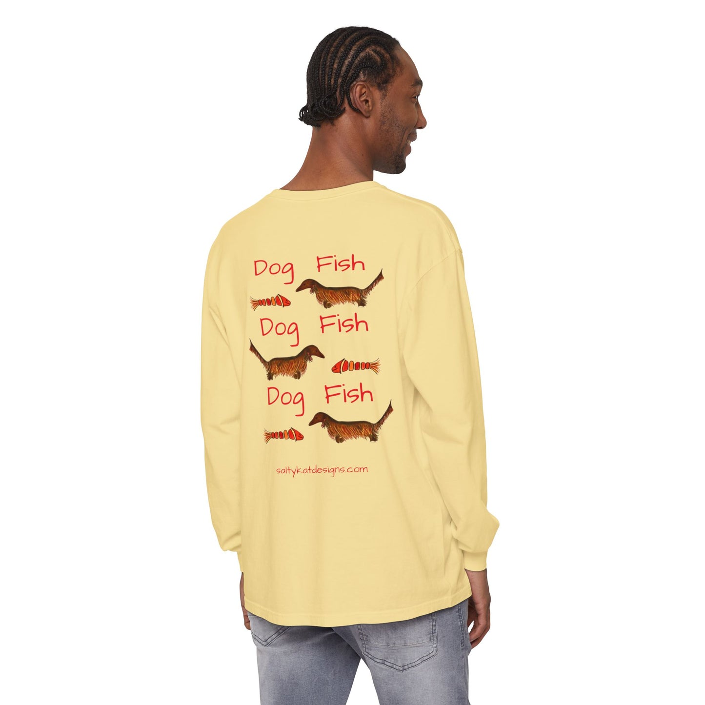 "Dog-Fish"- Long Sleeve T-Shirt