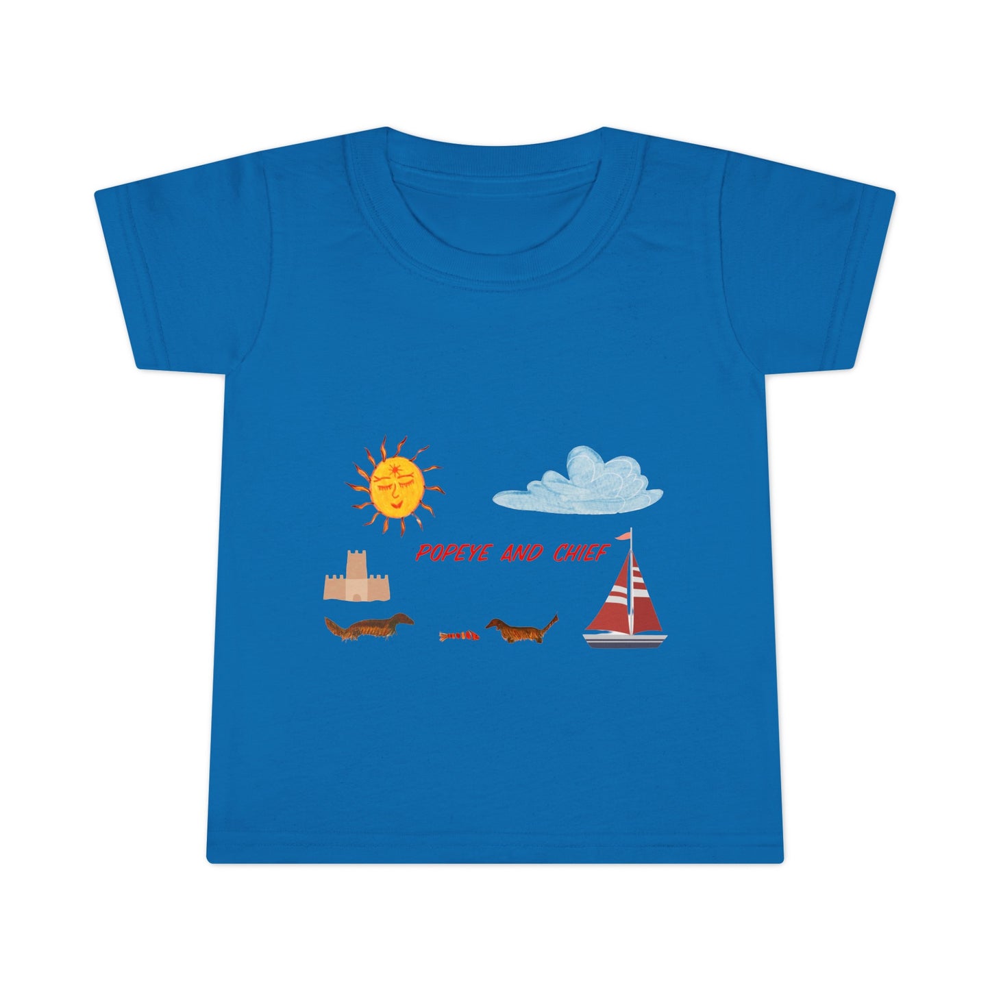 Popeye and Chief Toddler T-shirt