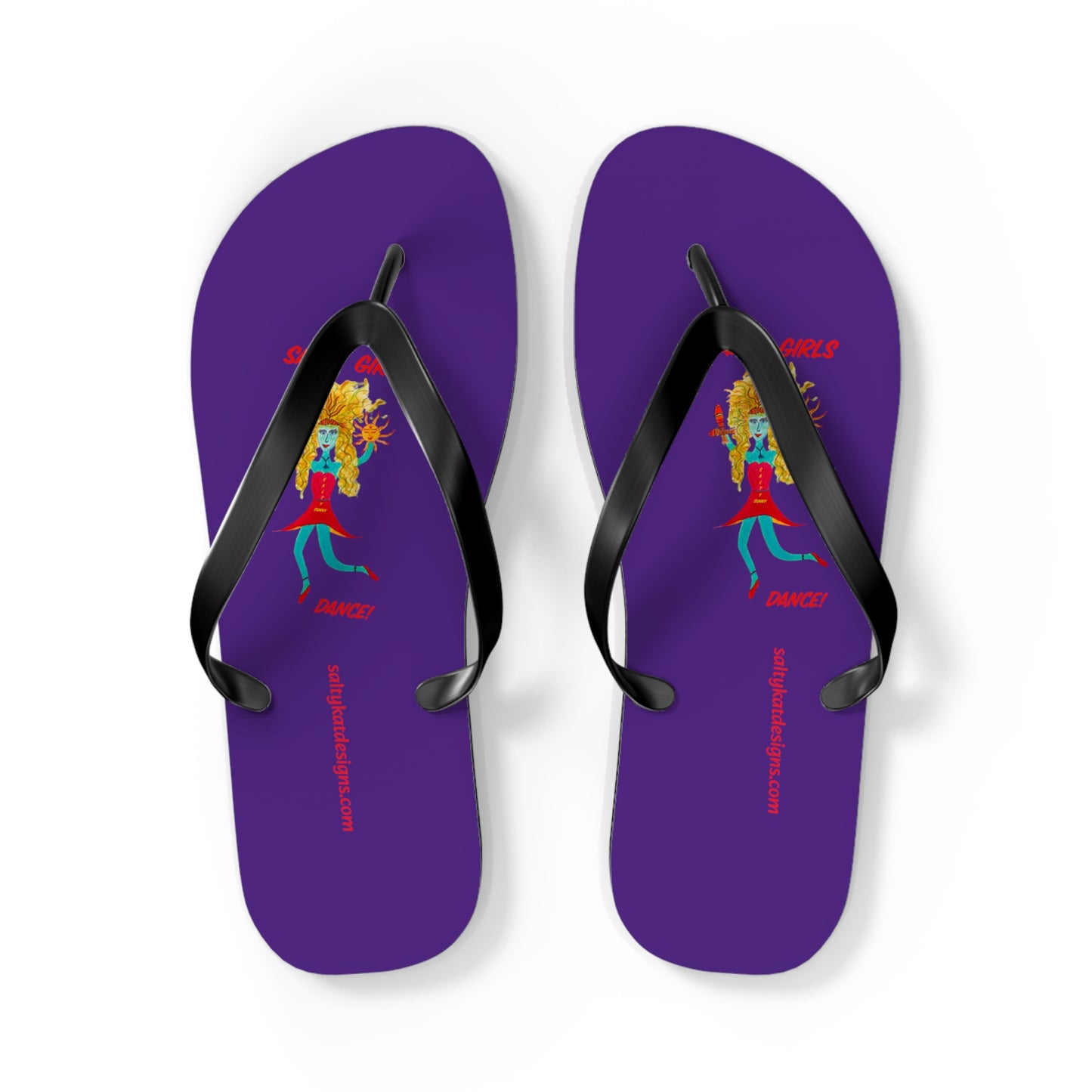 Salty Girls Dance! - Flip Flops (S)
