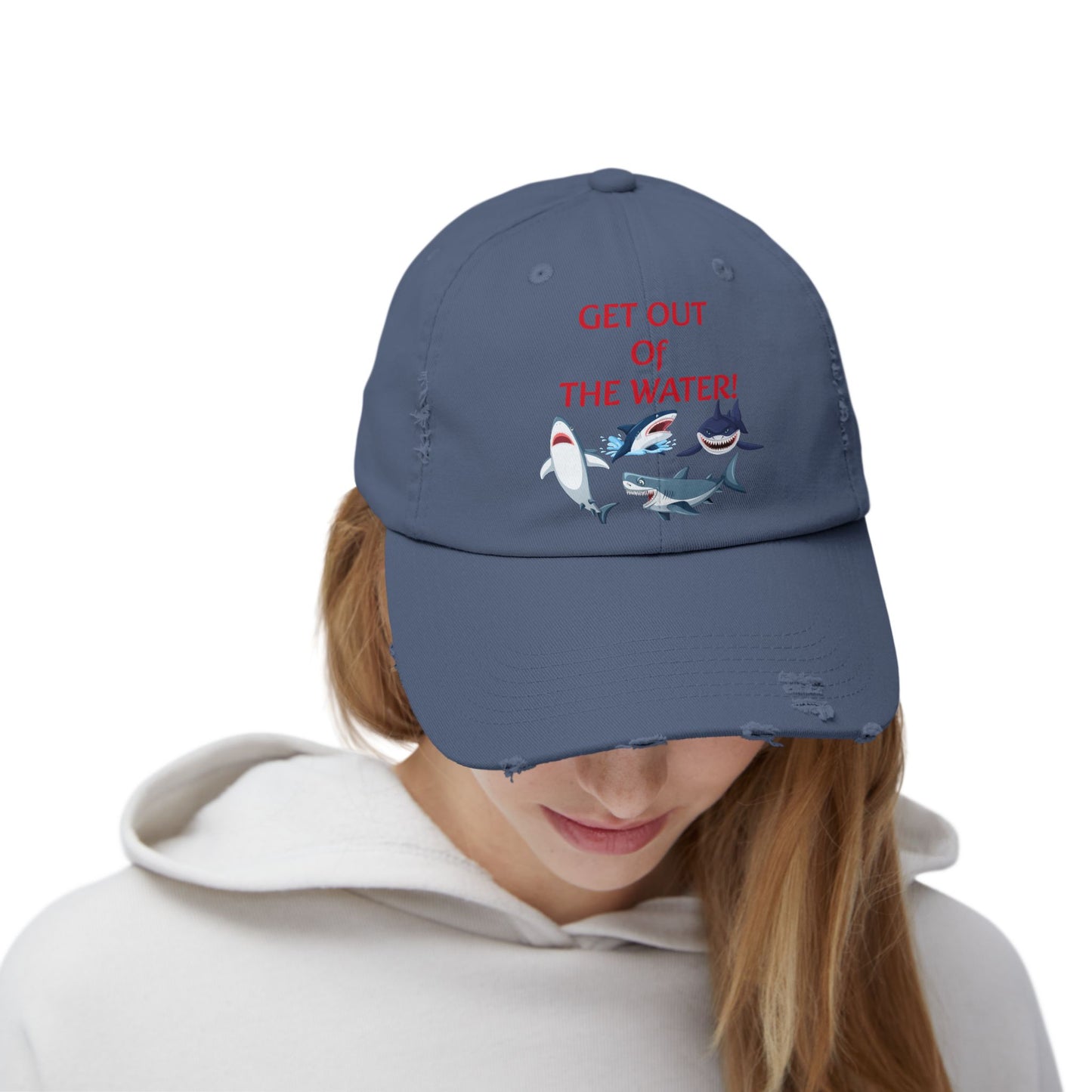 "Get Out of the Water!" Cap