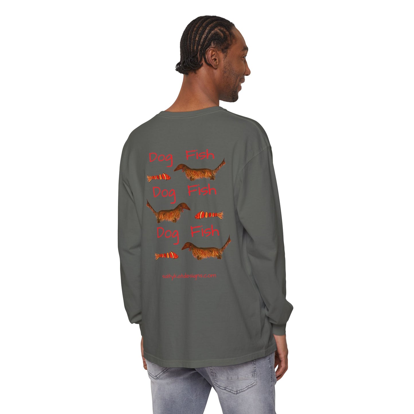 "Dog-Fish"- Long Sleeve T-Shirt