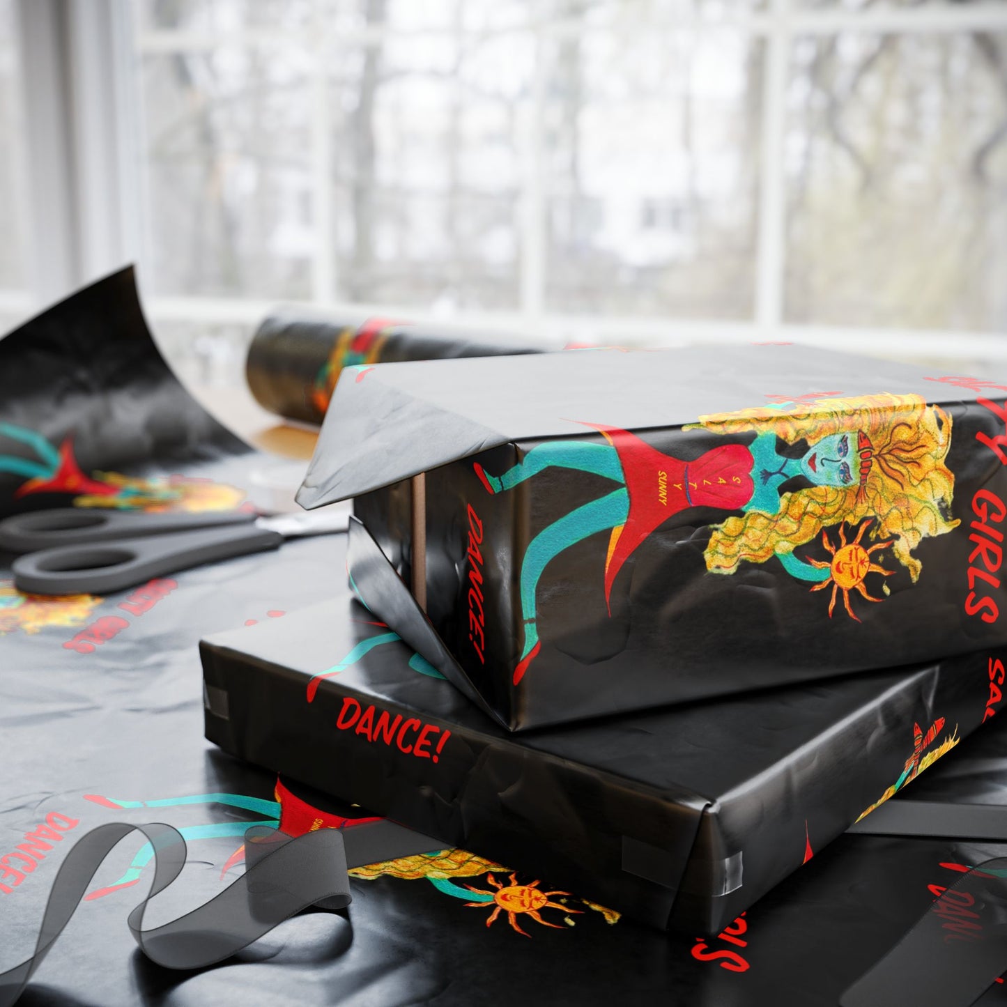 Salty Girls "Dance"! - Gift Wrap
