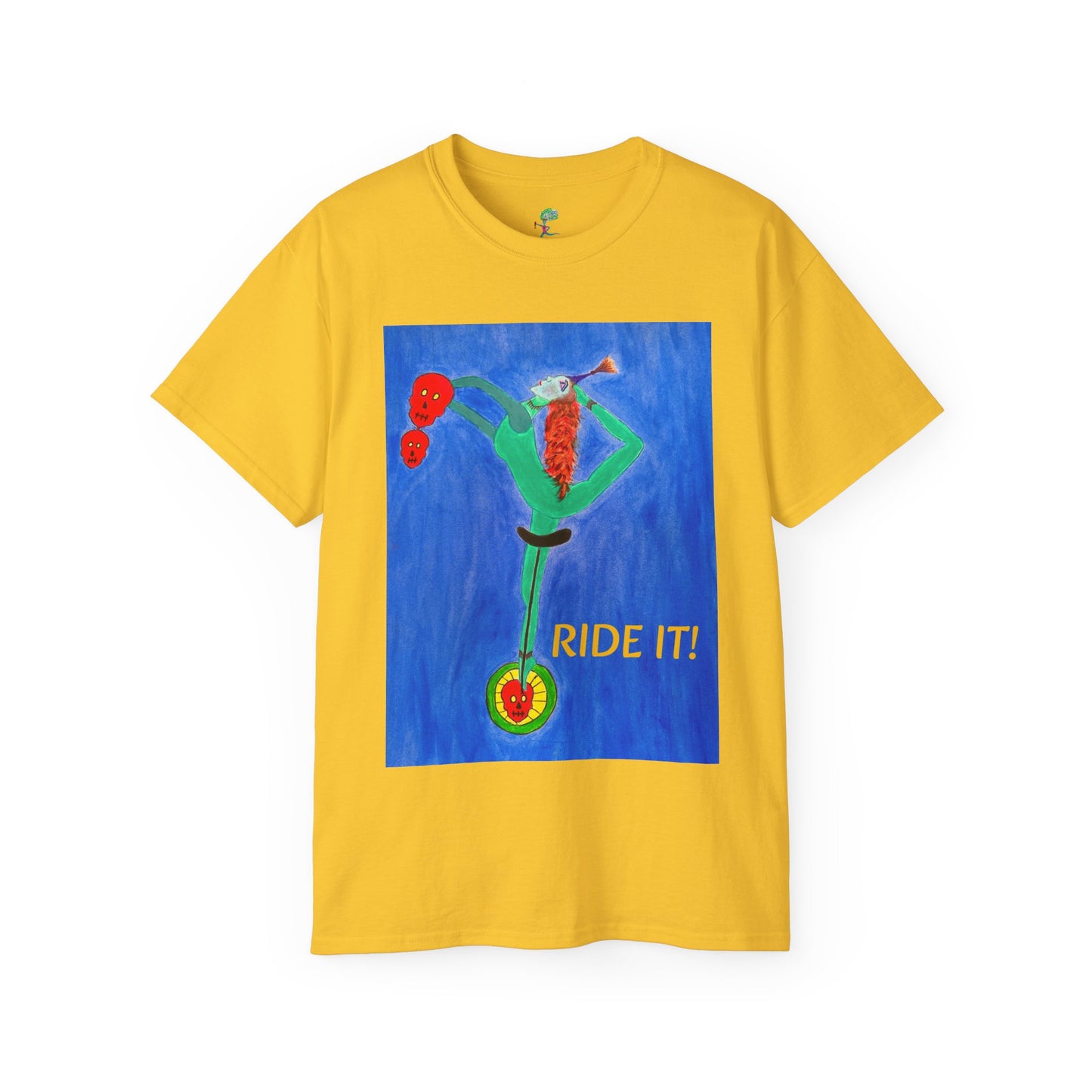 Girls With Grit "Ride It!" - Adult Unisex Ultra Cotton Tee