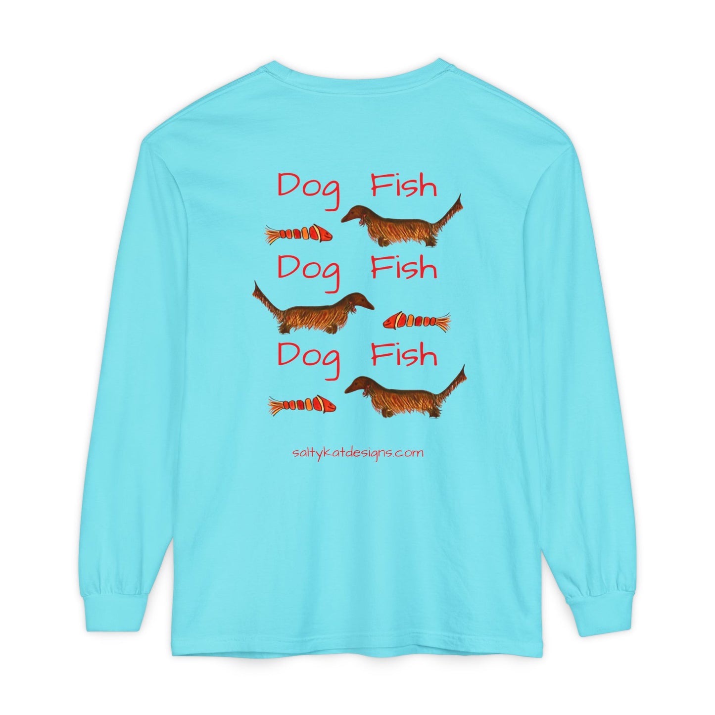 "Dog-Fish"- Long Sleeve T-Shirt