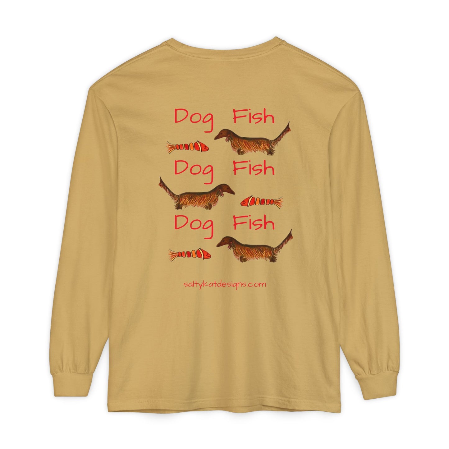 "Dog-Fish"- Long Sleeve T-Shirt