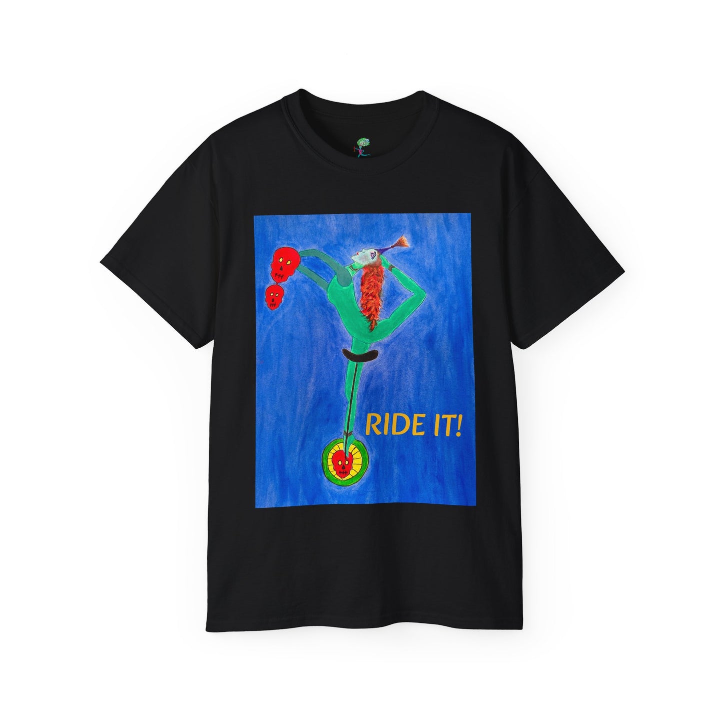 Girls With Grit "Ride It!" - Adult Unisex Ultra Cotton Tee