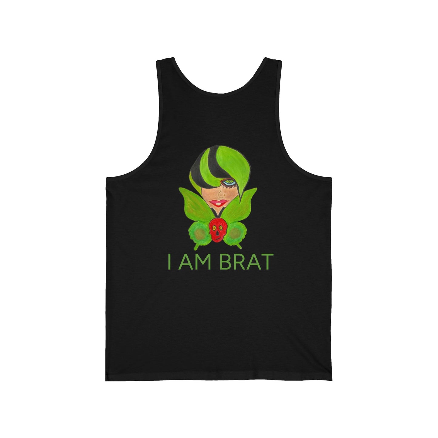 "I AM BRAT" - Unisex Jersey Tank