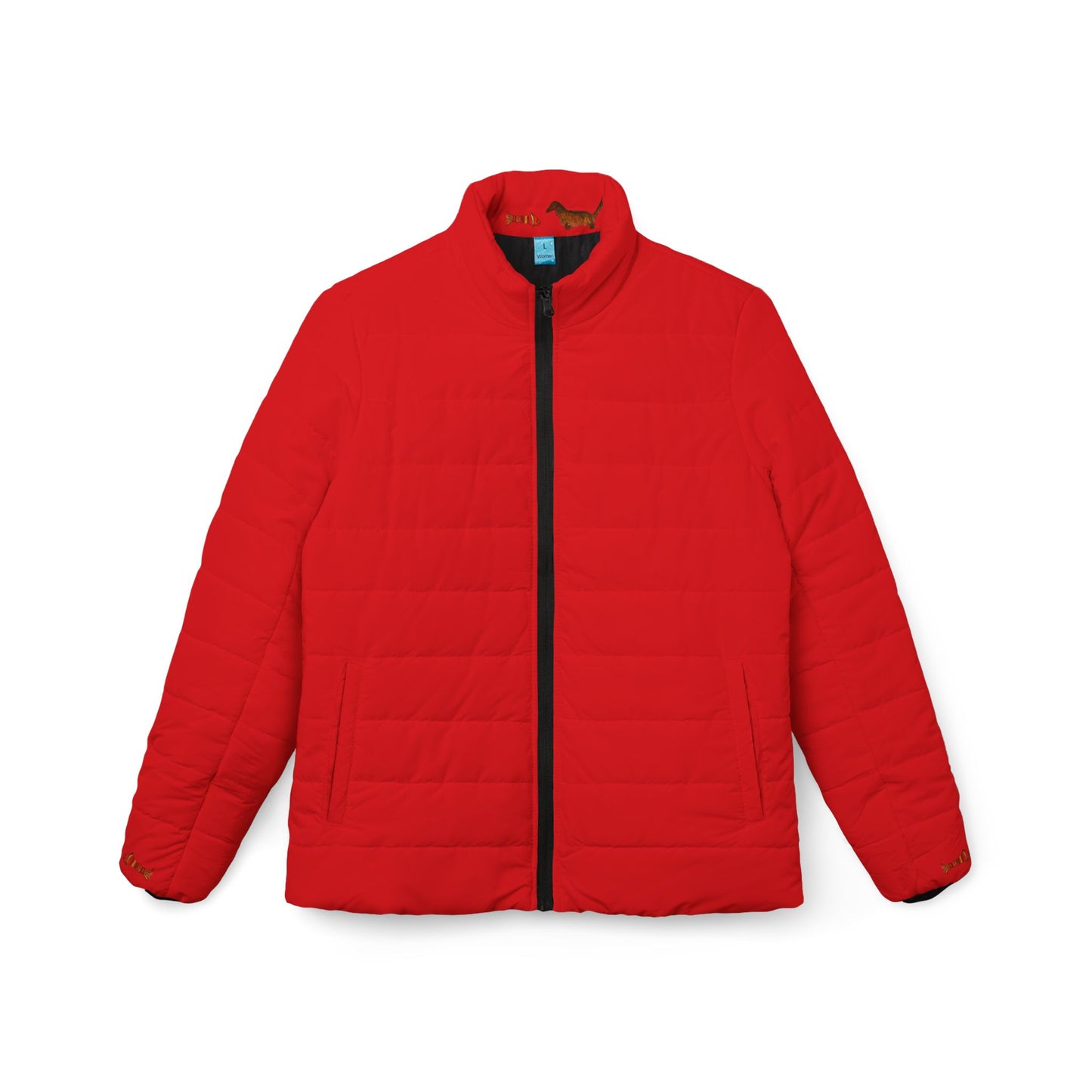 Fifi Dachsund and The Fish! Women’s Puffer Jacket