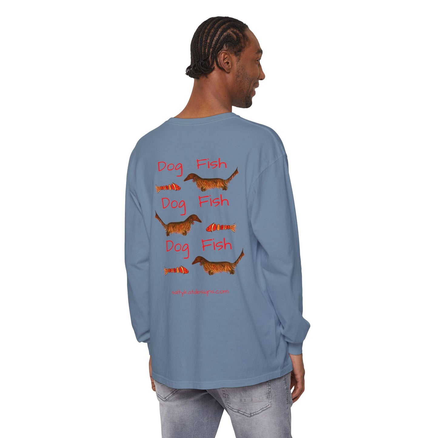 "Dog-Fish"- Long Sleeve T-Shirt