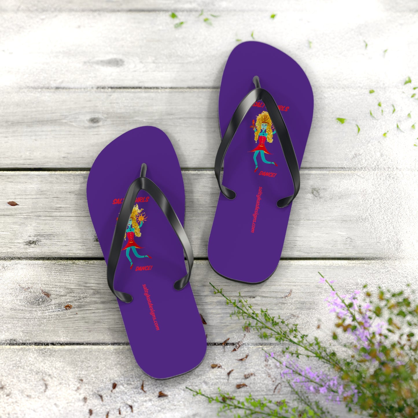 Salty Girls Dance! - Flip Flops (S)