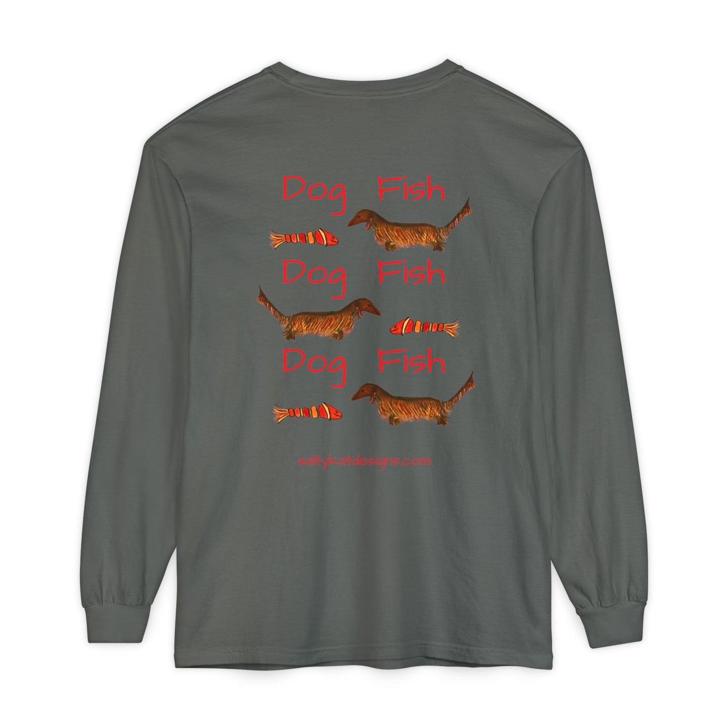 "Dog-Fish"- Long Sleeve T-Shirt