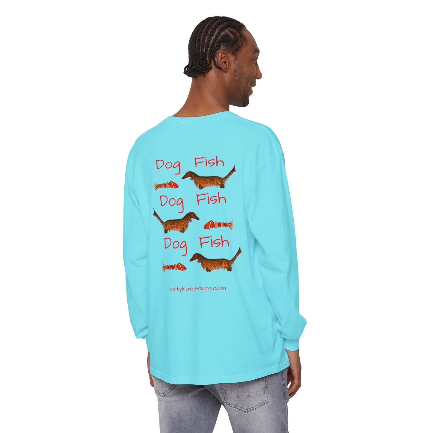 "Dog-Fish"- Long Sleeve T-Shirt