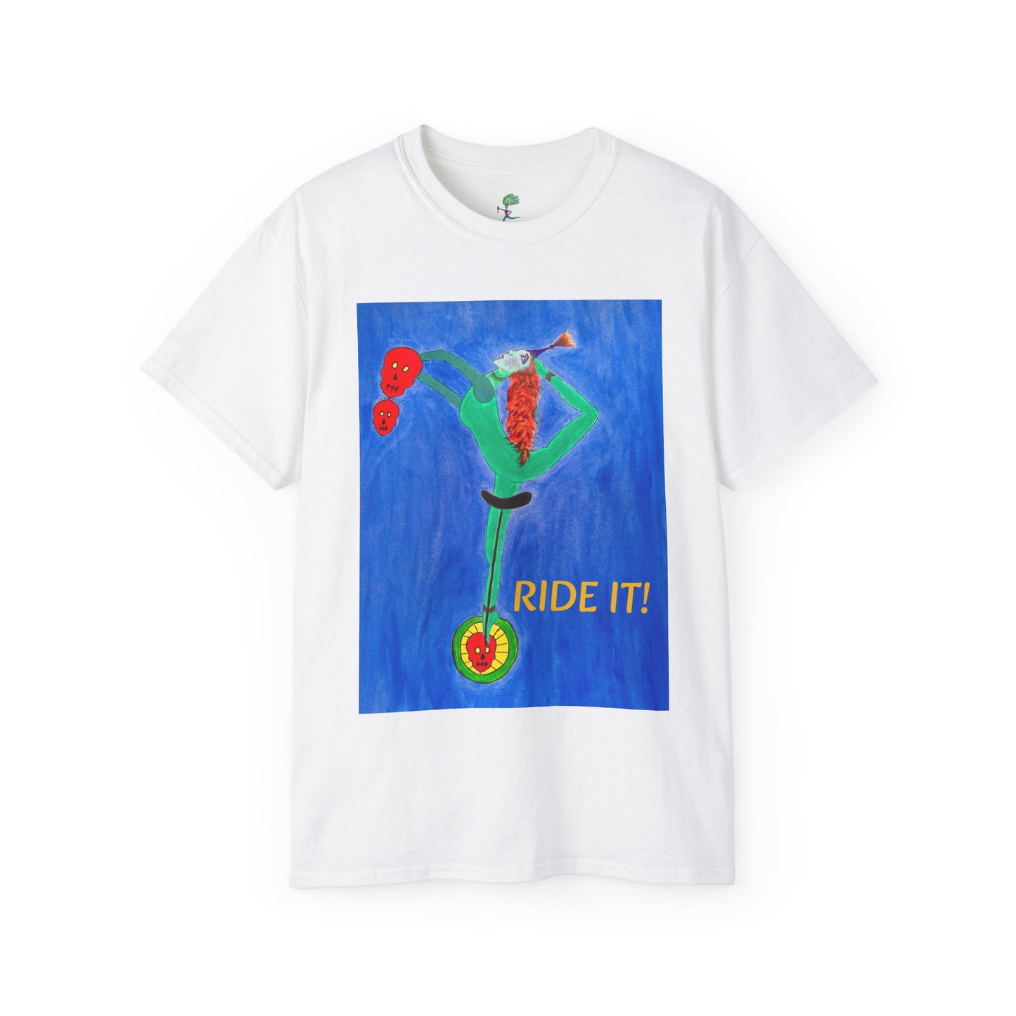 Girls With Grit "Ride It!" - Adult Unisex Ultra Cotton Tee