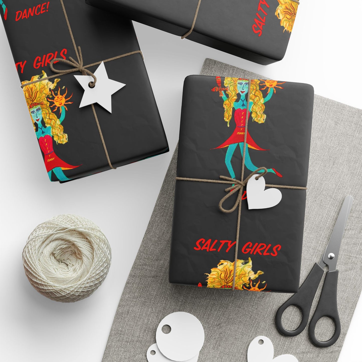 Salty Girls "Dance"! - Gift Wrap