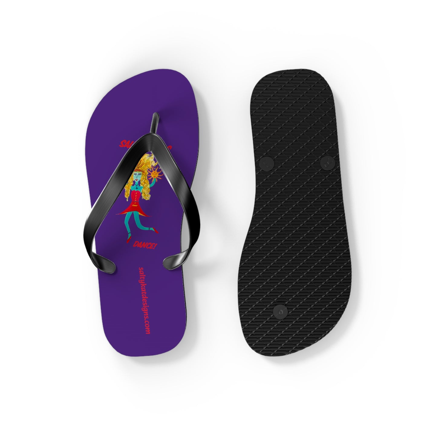 Salty Girls Dance! - Flip Flops (S)
