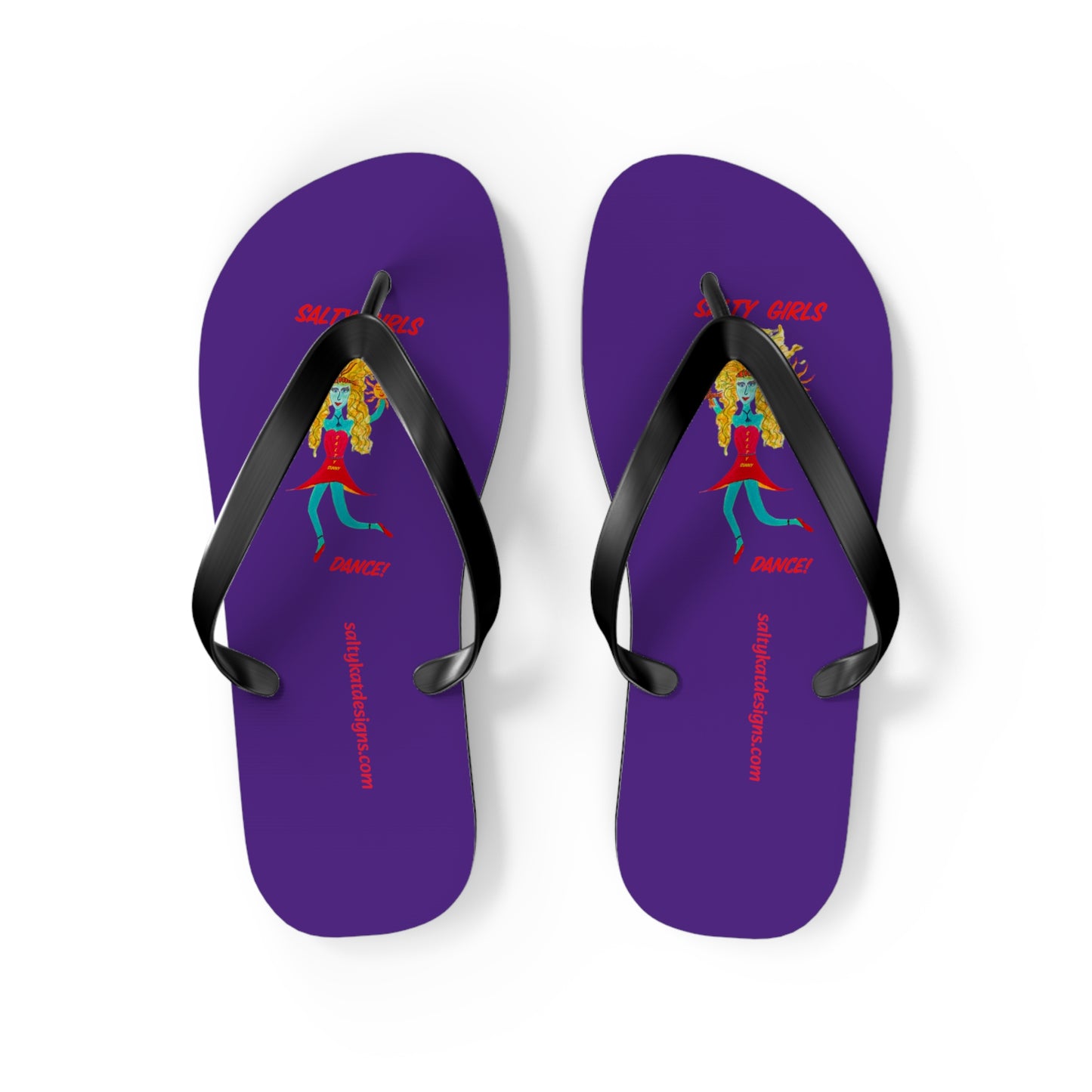 Salty Girls Dance! - Flip Flops (S)