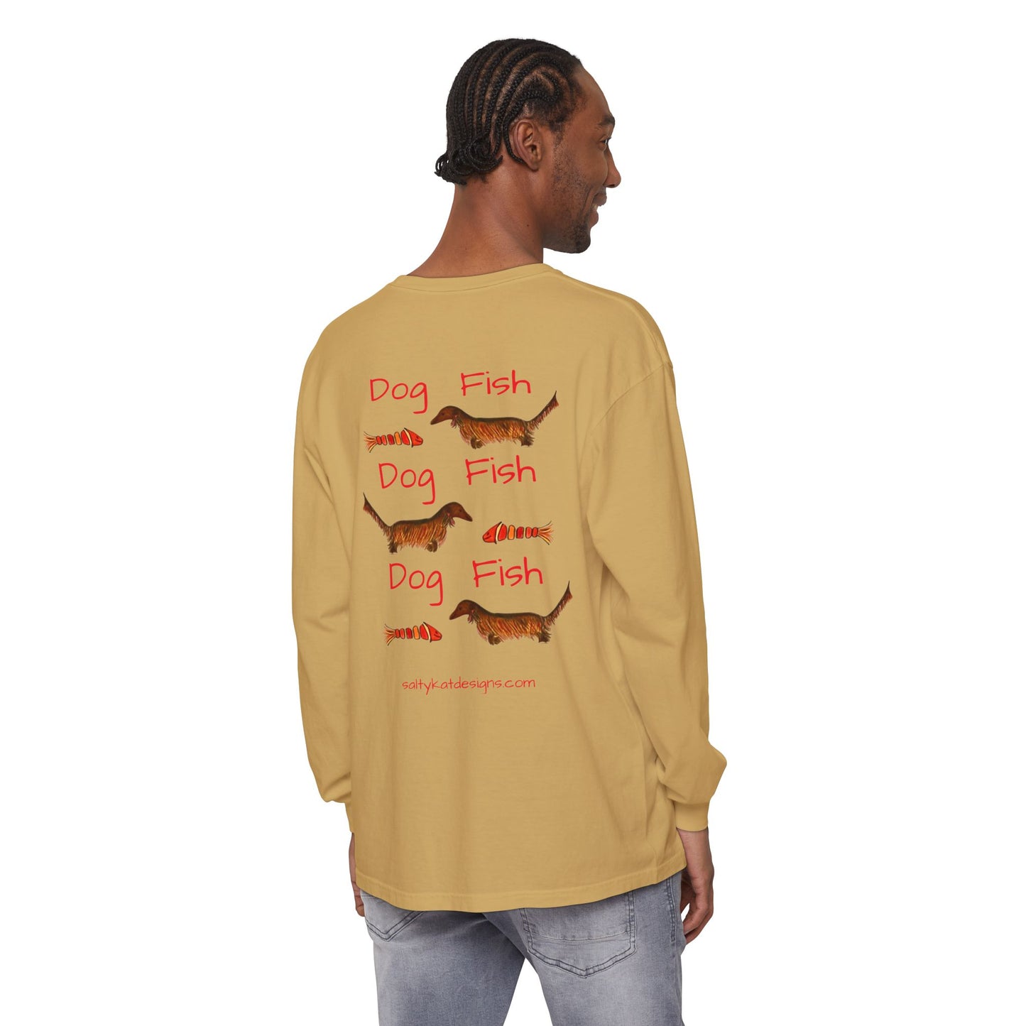 "Dog-Fish"- Long Sleeve T-Shirt