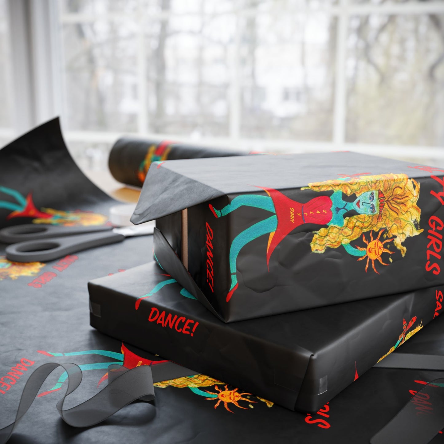 Salty Girls "Dance"! - Gift Wrap