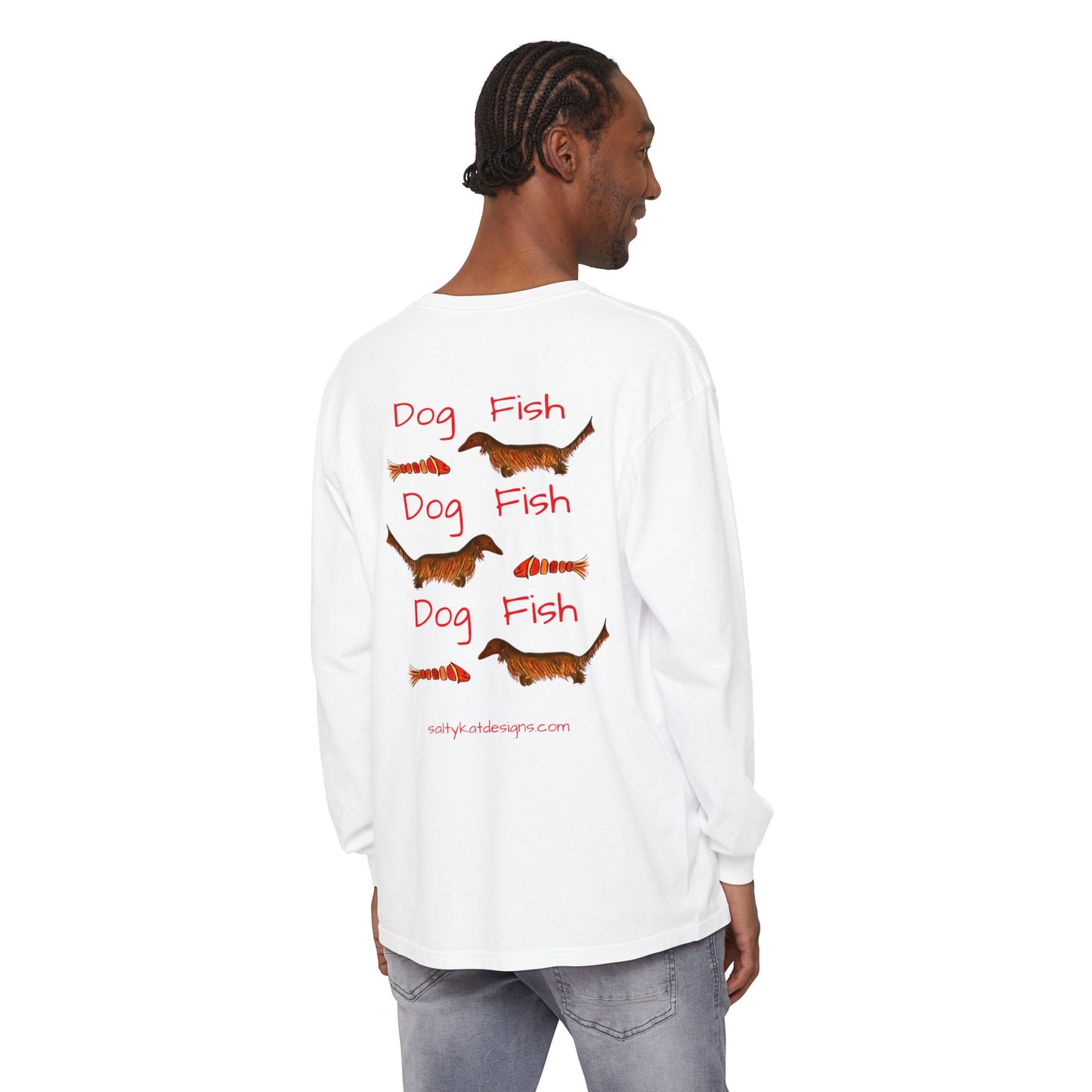 "Dog-Fish"- Long Sleeve T-Shirt