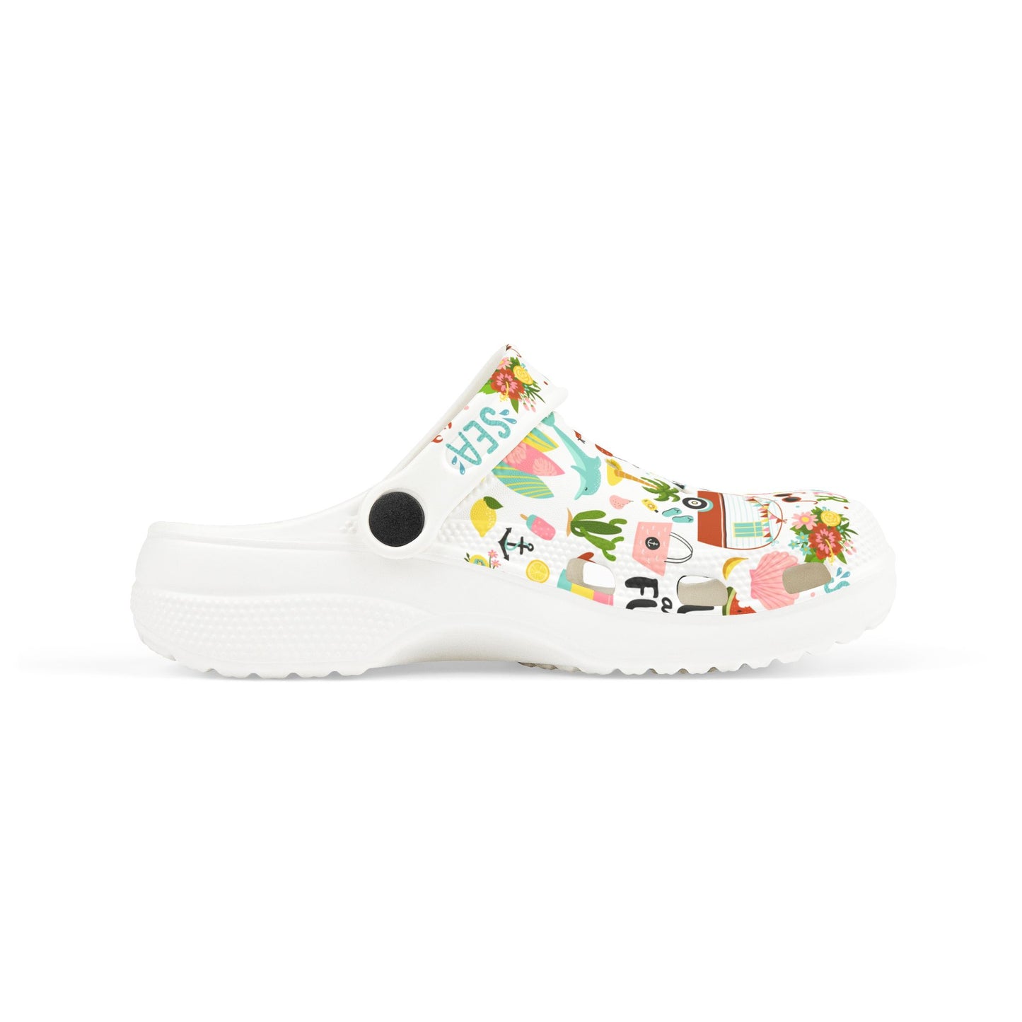 Hello Summer Foam Crocs for Kids!