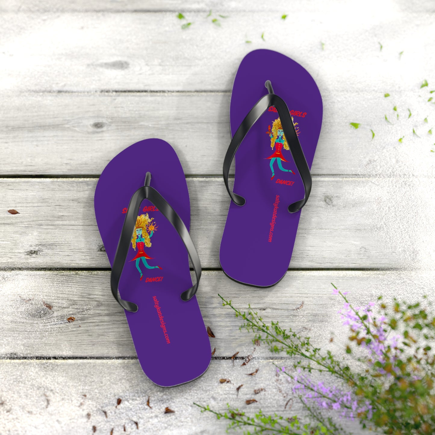 Salty Girls Dance! - Flip Flops (S)