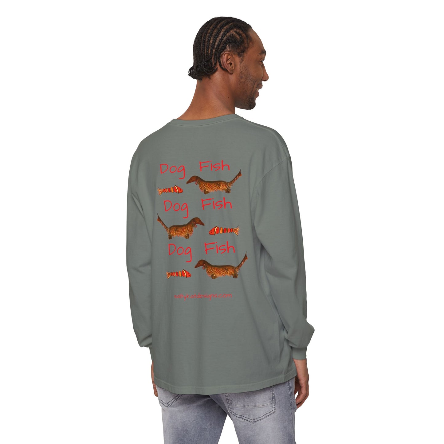 "Dog-Fish"- Long Sleeve T-Shirt