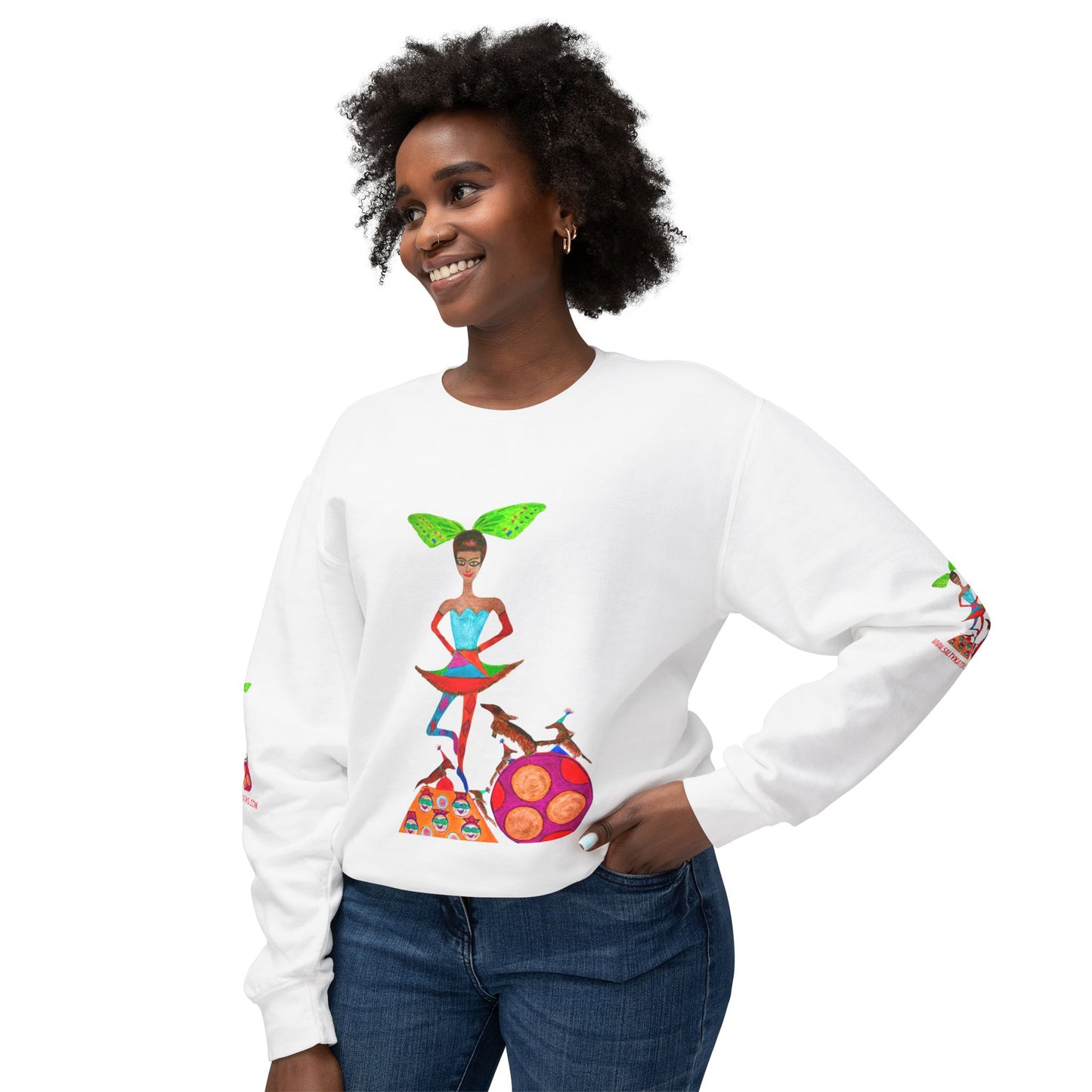 Ballerina Babes (Sia) - Adult Crewneck Sweatshirt