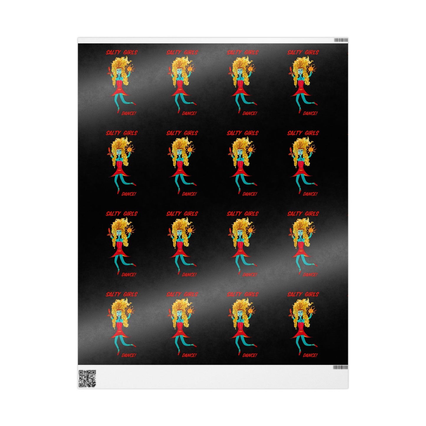 Salty Girls "Dance"! - Gift Wrap
