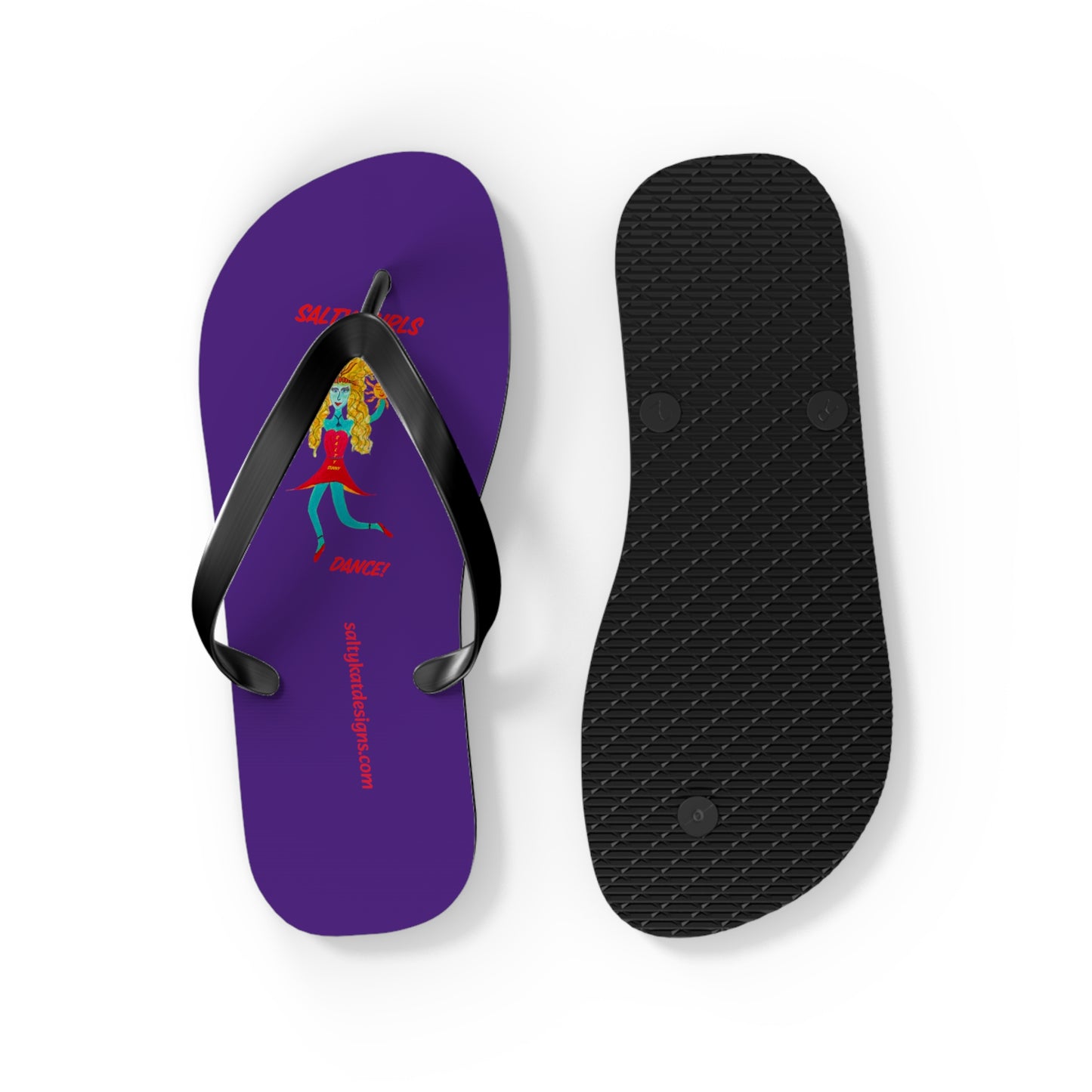 Salty Girls Dance! - Flip Flops (S)