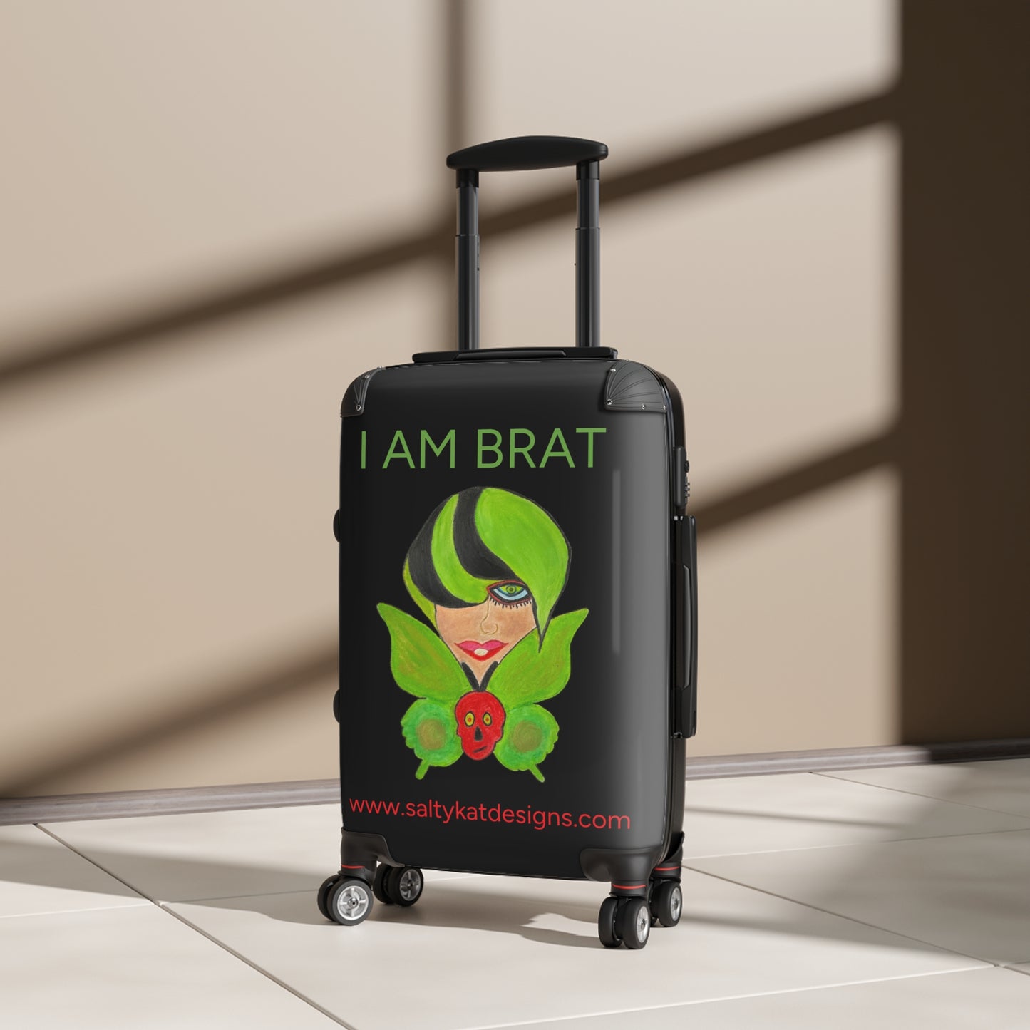 I AM BRAT Suitcase