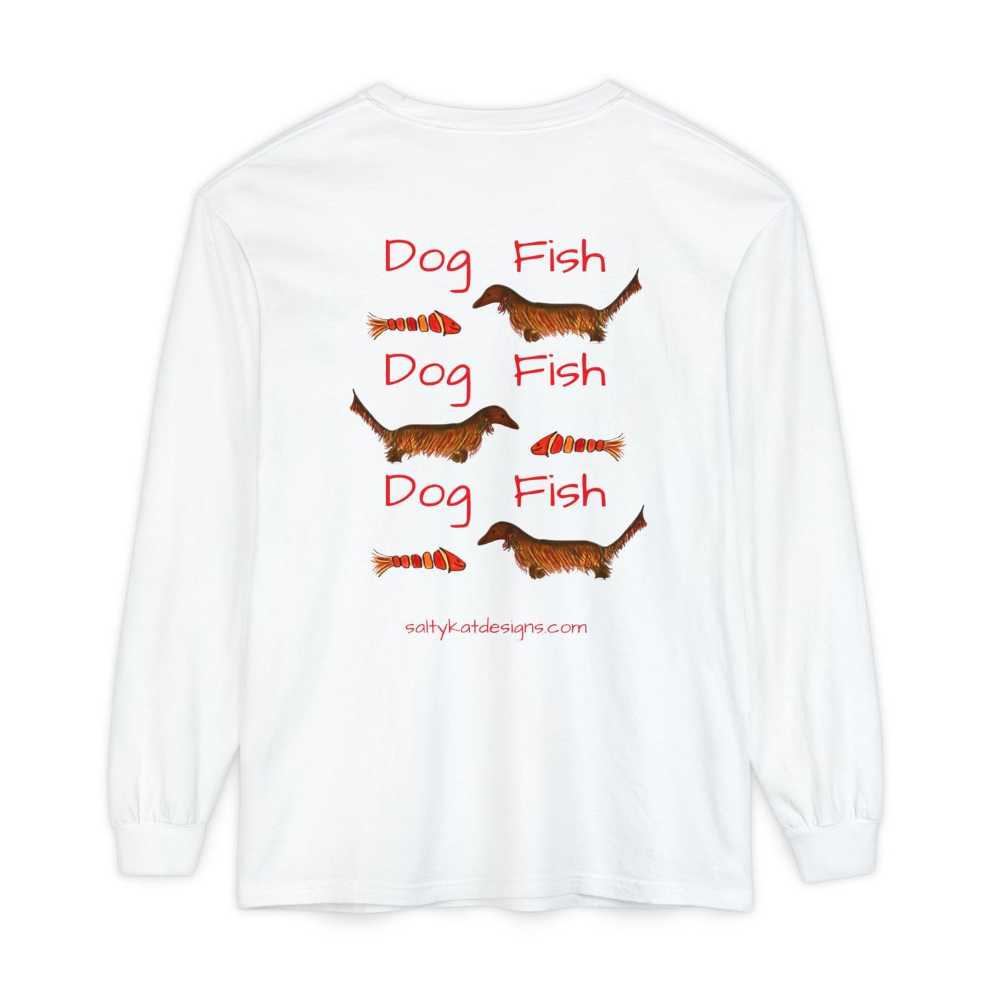 "Dog-Fish"- Long Sleeve T-Shirt