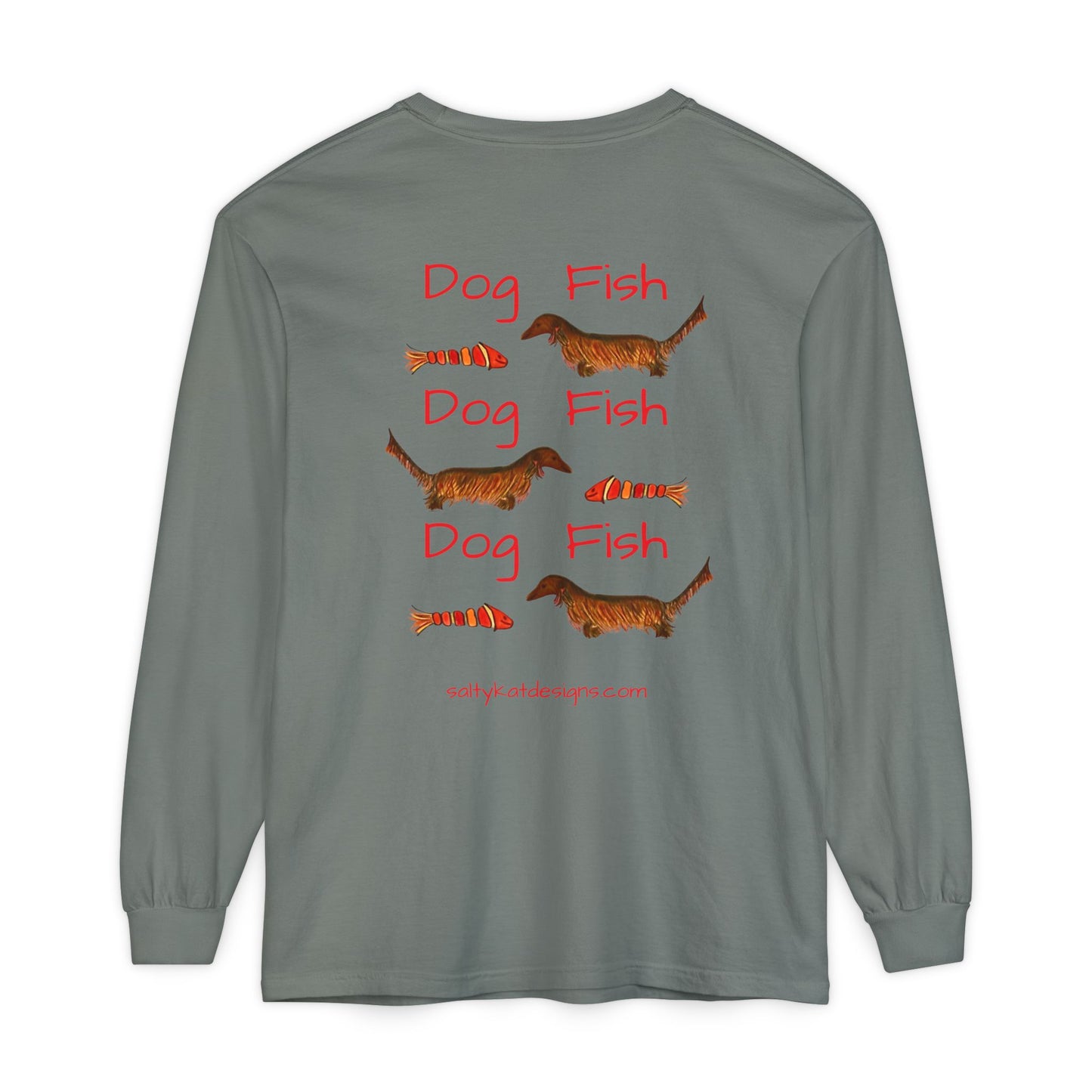 "Dog-Fish"- Long Sleeve T-Shirt