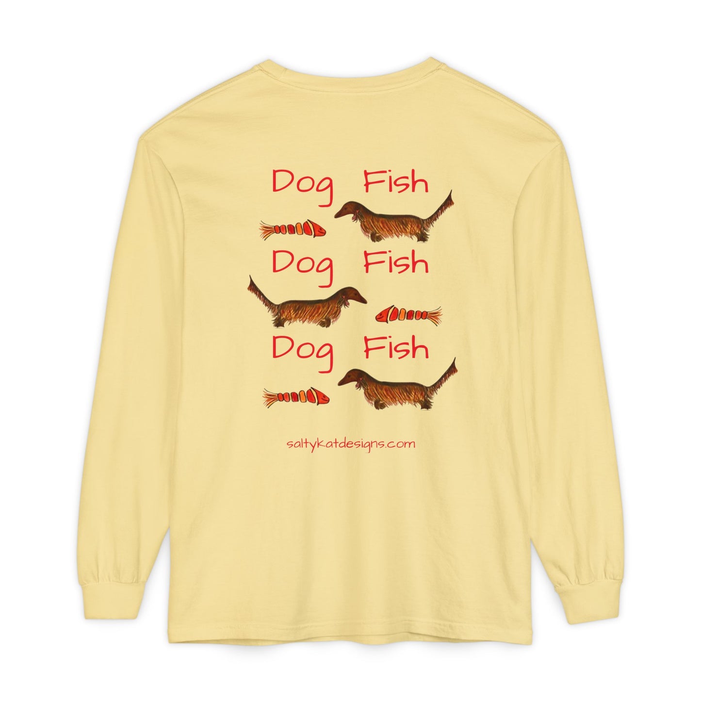 "Dog-Fish"- Long Sleeve T-Shirt