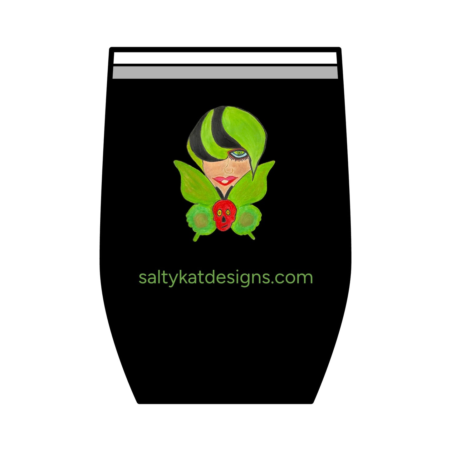 “ALWAYS BEEN BRAT” - Wine Tumbler, 12oz