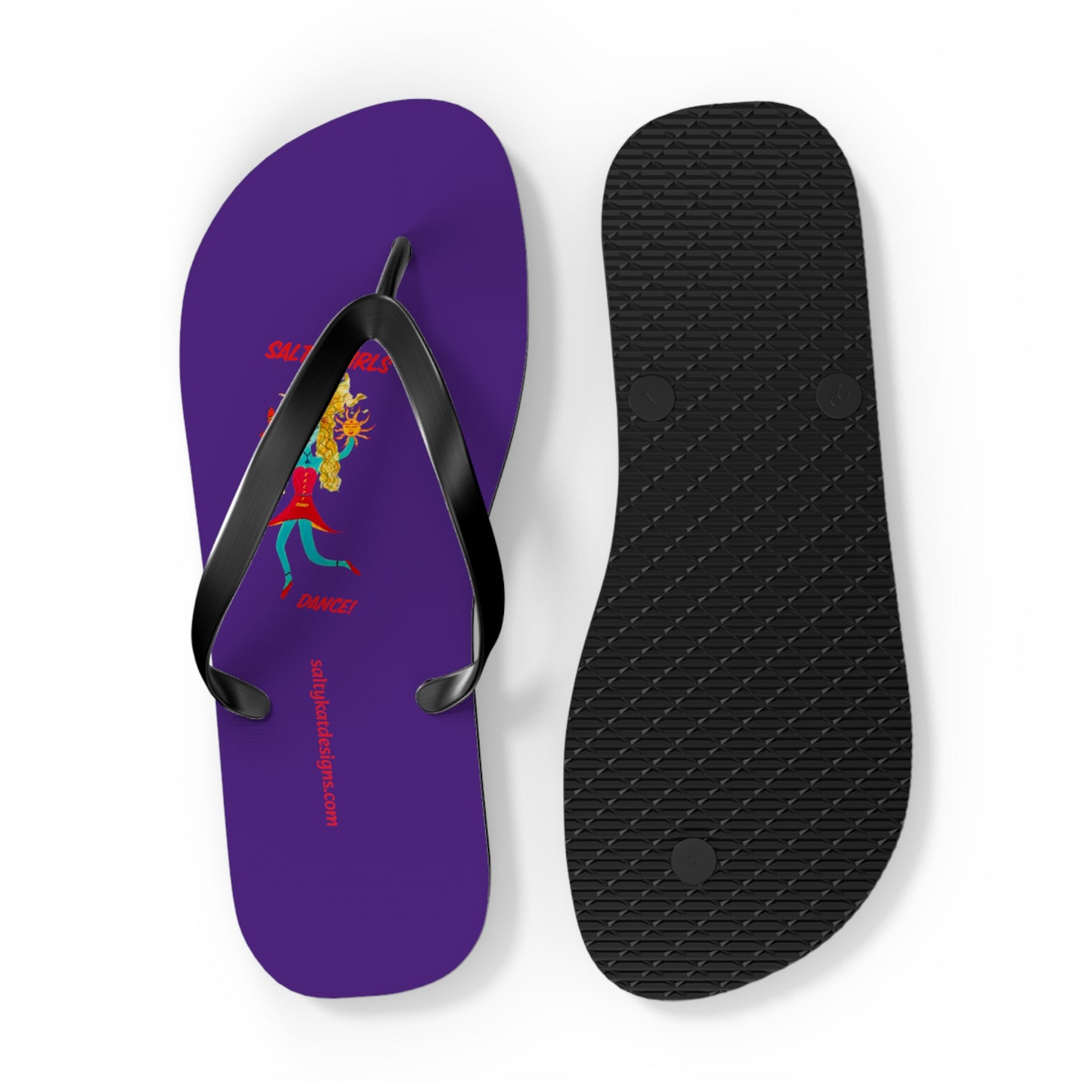 Salty Girls Dance! - Flip Flops (S)