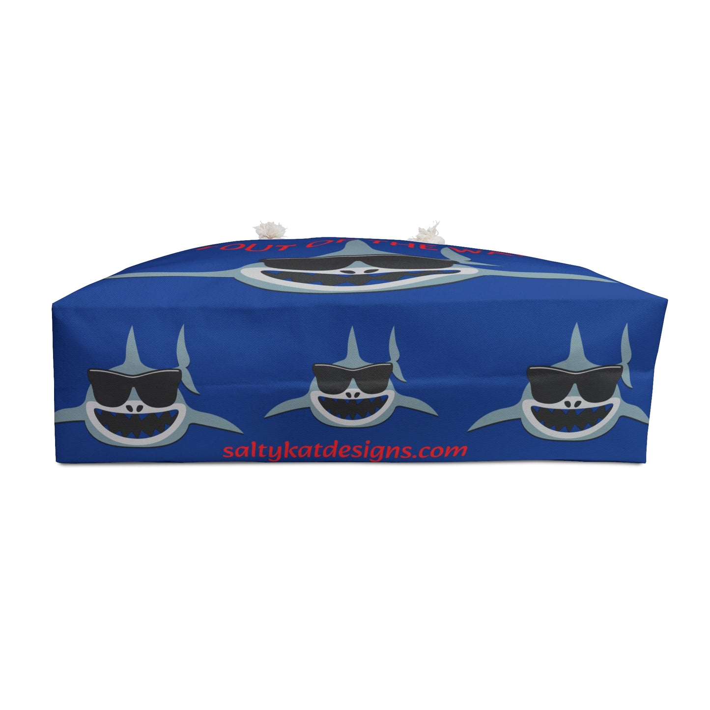"Get Out of The Water!" Beach Tote Bag