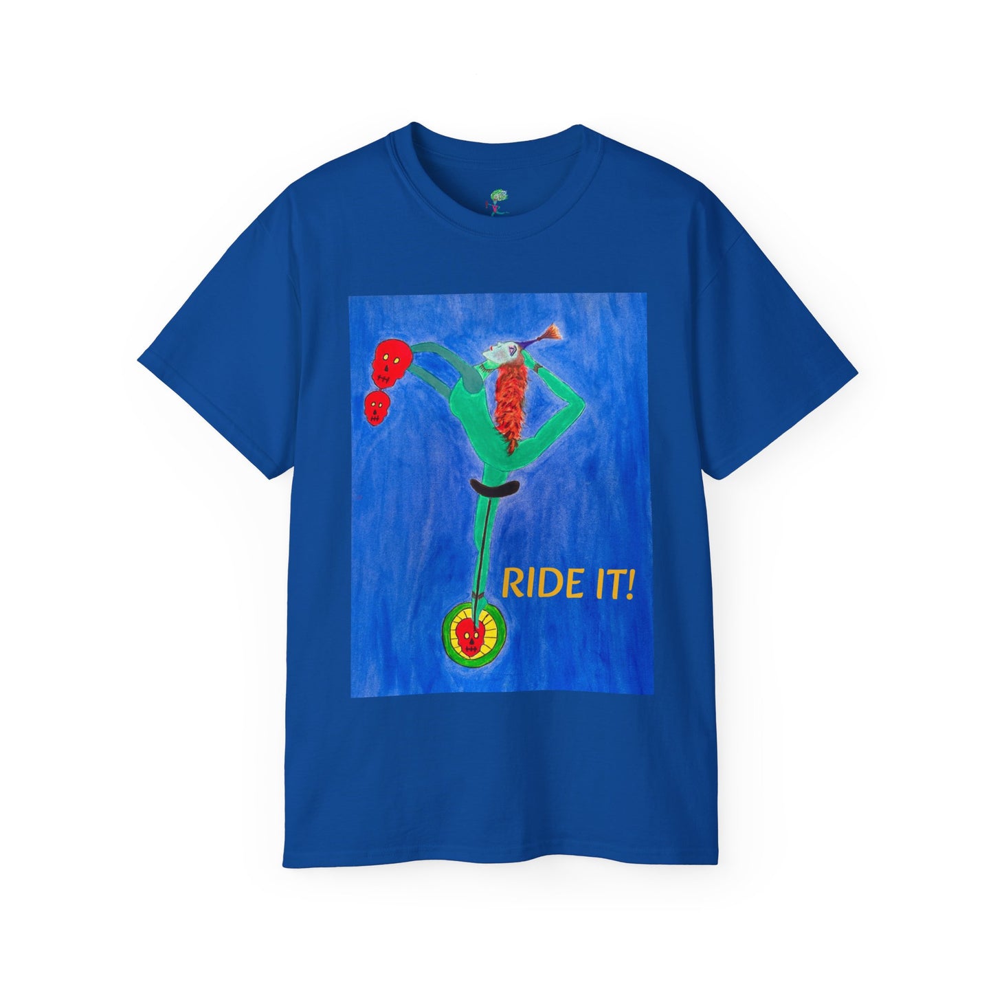 Girls With Grit "Ride It!" - Adult Unisex Ultra Cotton Tee