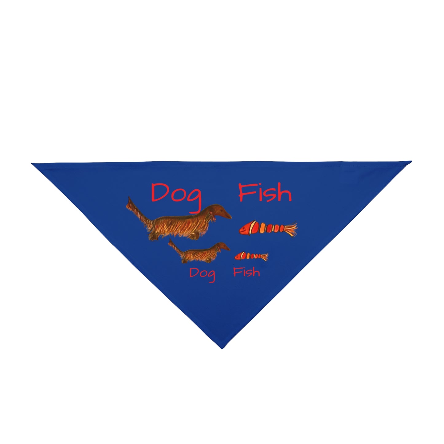 Dog Fish Dog Bandana