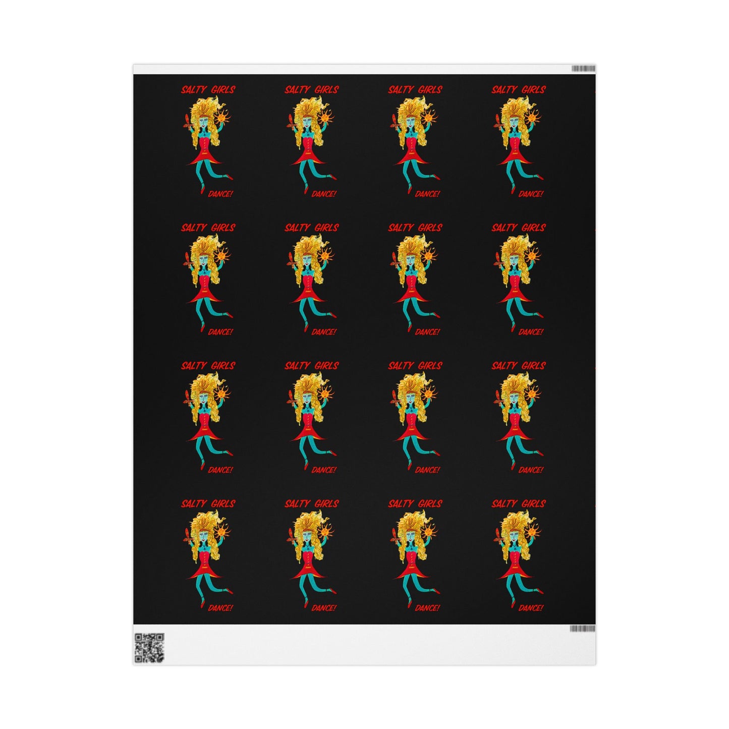 Salty Girls "Dance"! - Gift Wrap