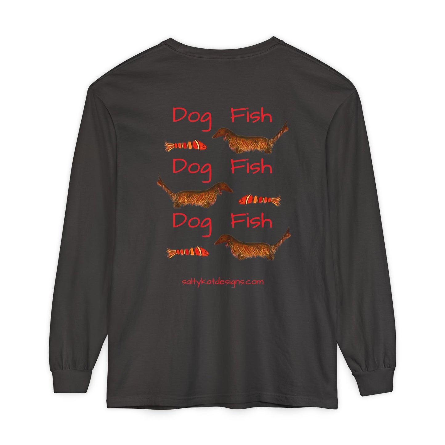 "Dog-Fish"- Long Sleeve T-Shirt