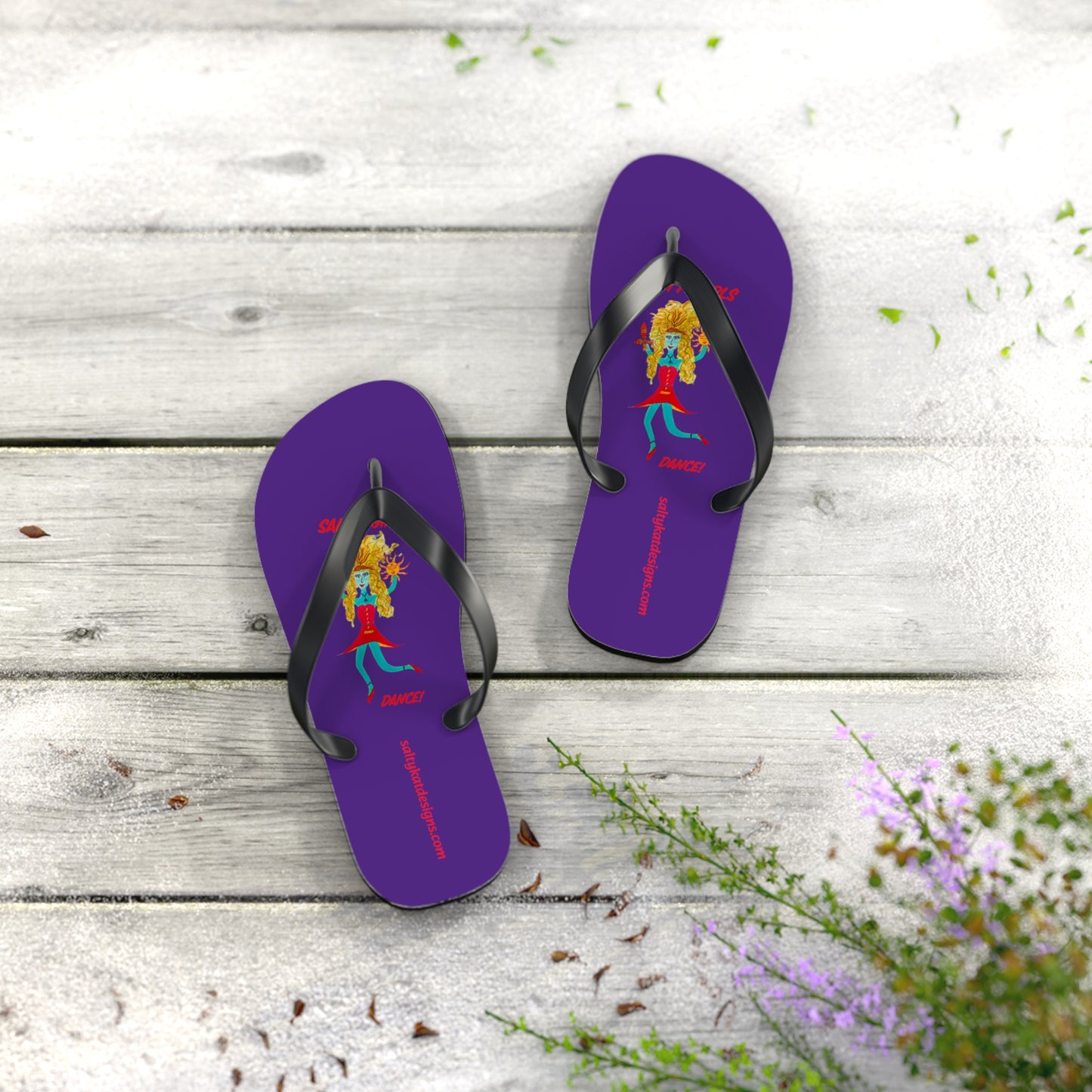 Salty Girls Dance! - Flip Flops (S)