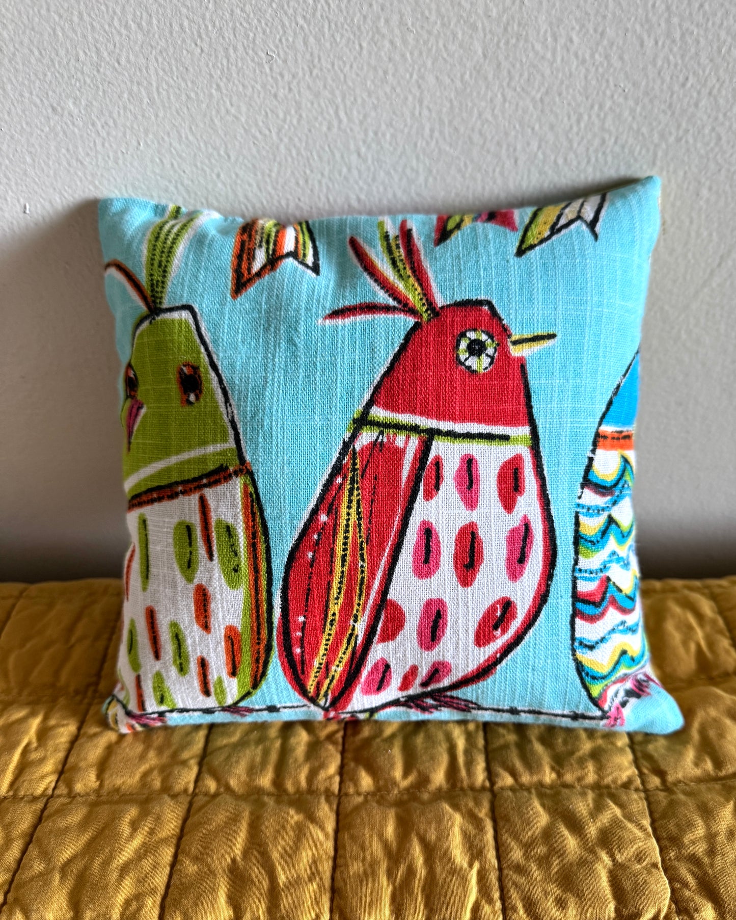 Bird Friends in Blue