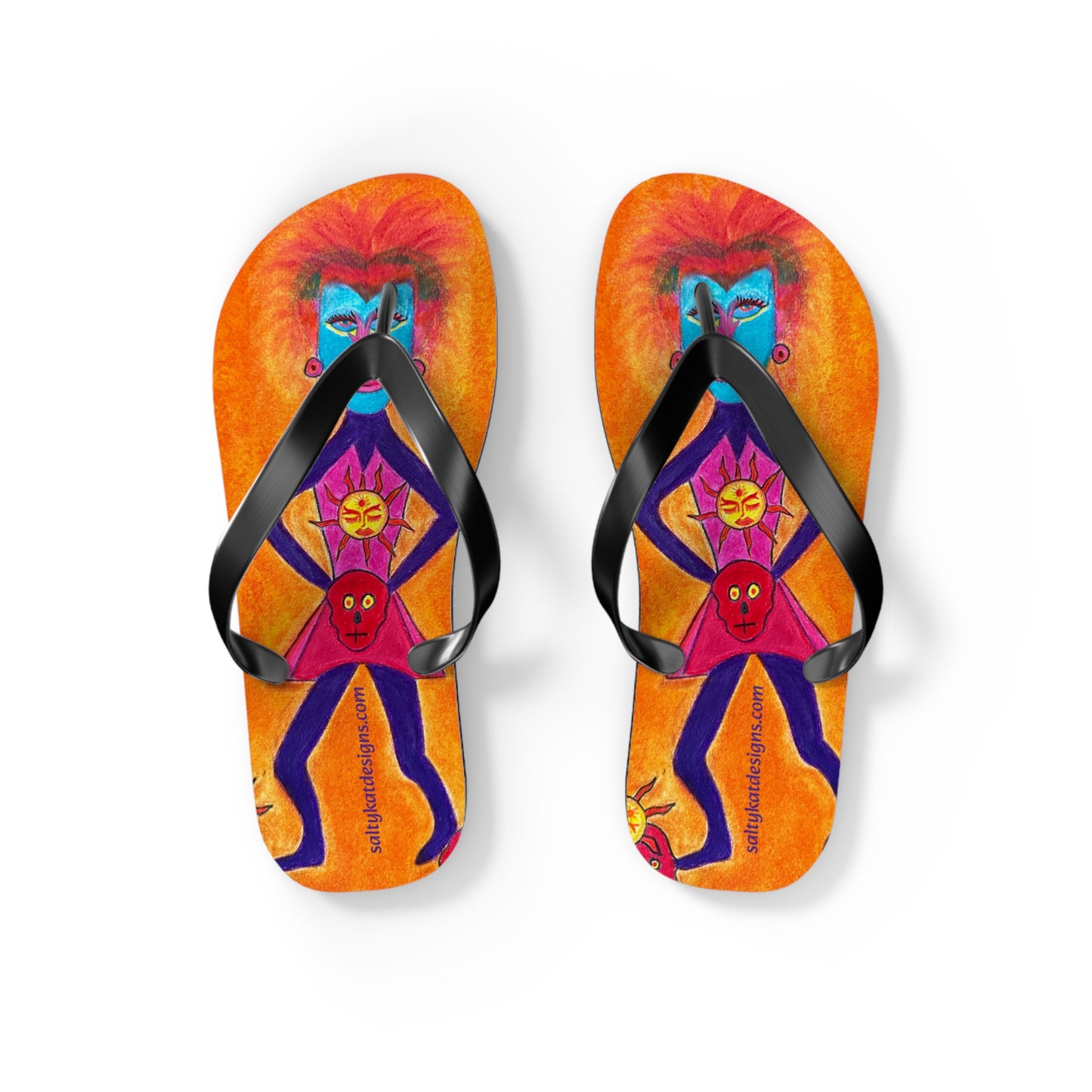 Super Heroine "Burst" - Flip Flops (S)