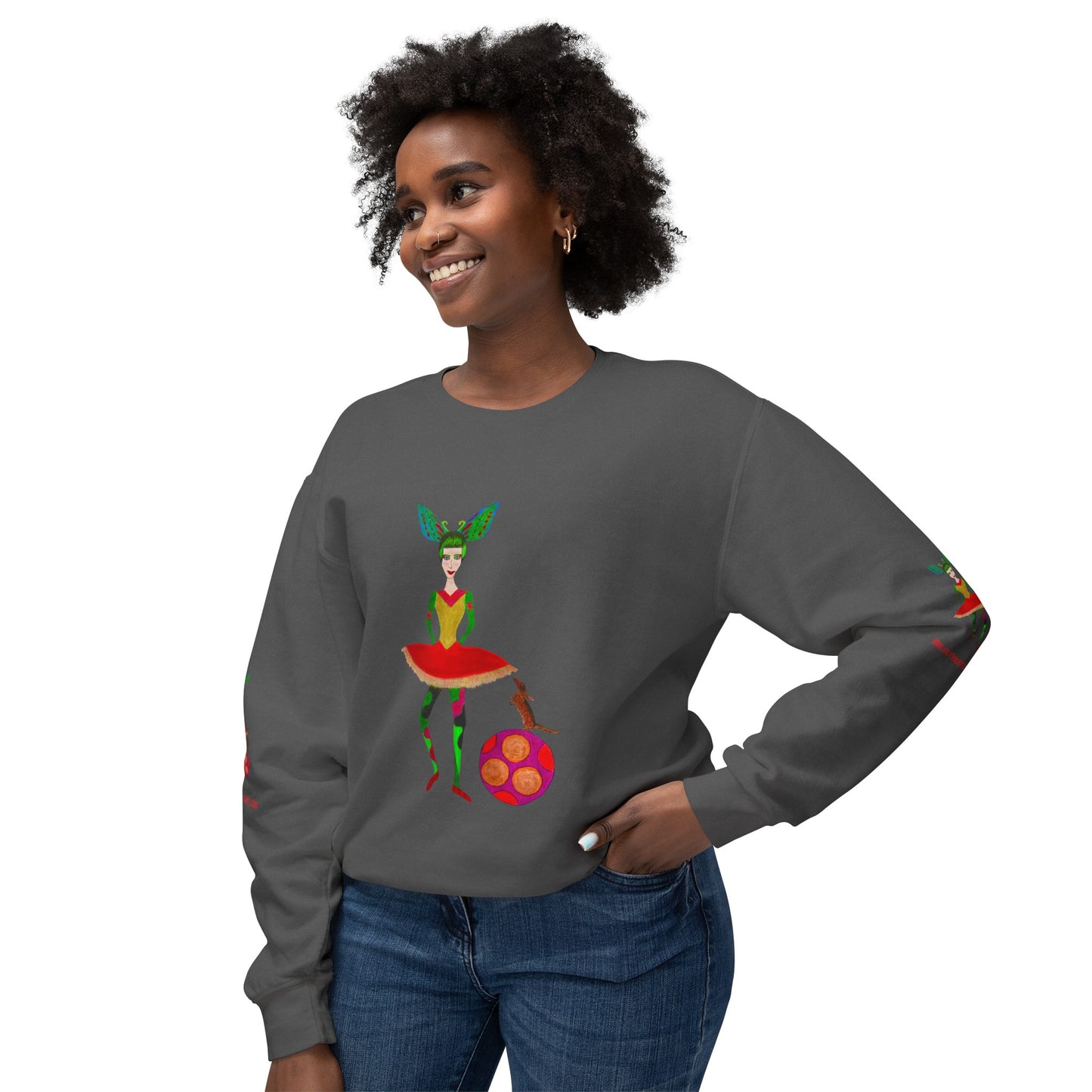 Ballerina Babes (Pia) - Adult Crewneck Sweatshirt