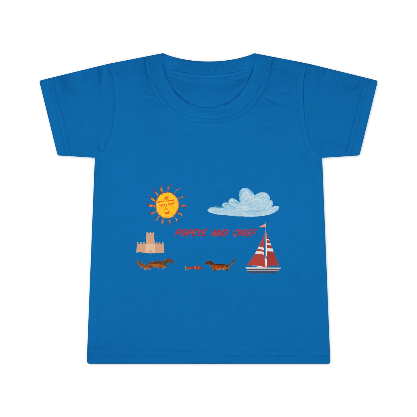 Popeye and Chief Toddler T-shirt