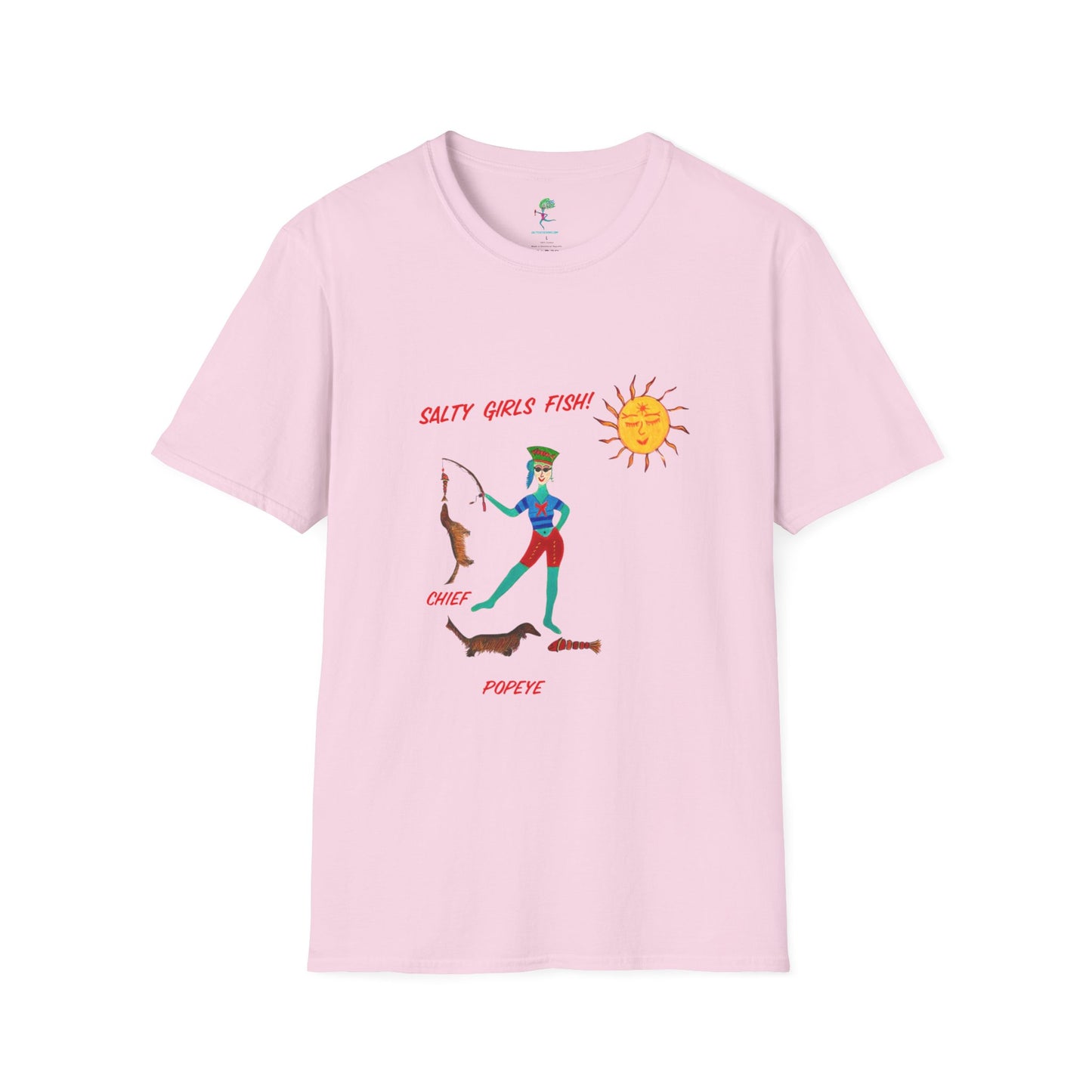 Salty Girls "Fish!" Adult Unisex T