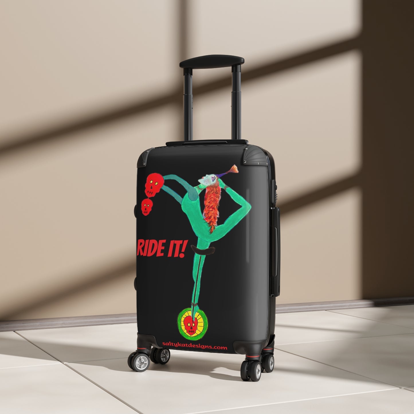 Super Heroine "Rider" - Small Weekender Suitcase