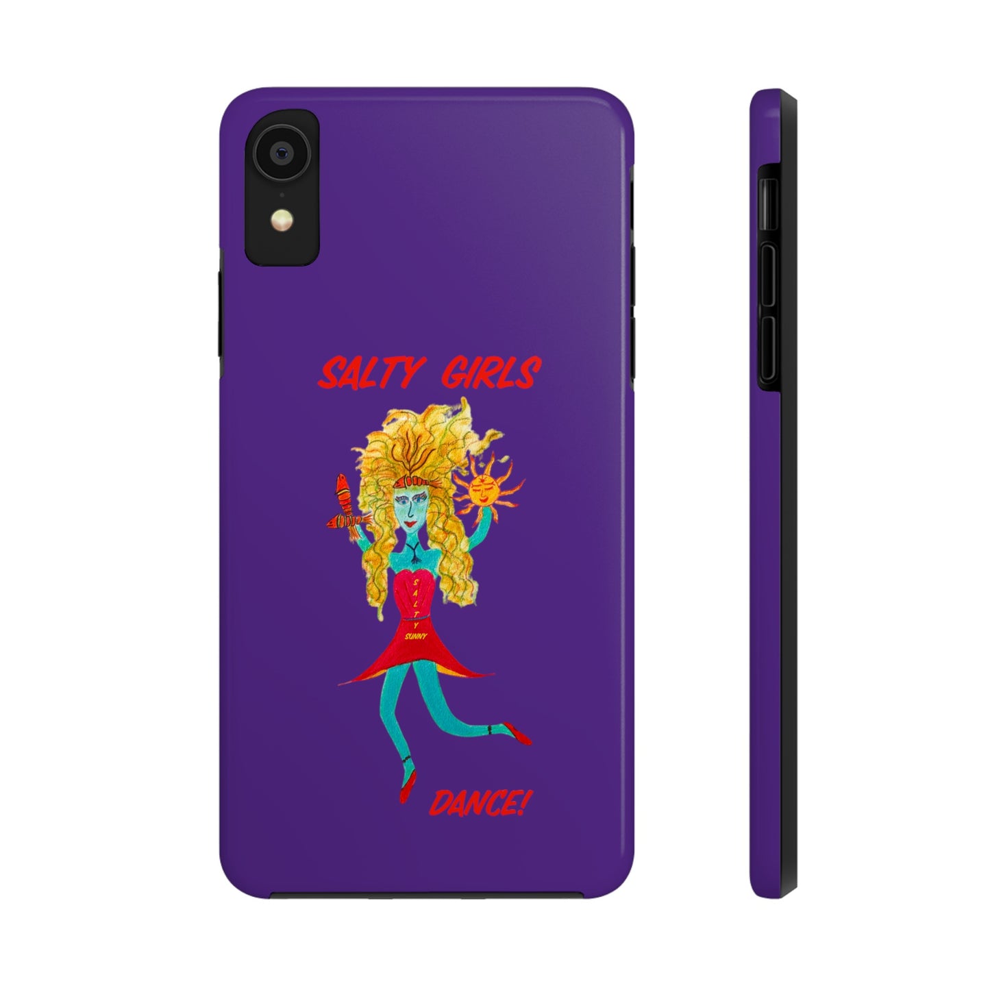 Salty Girls Dance - Purple Phone Cover