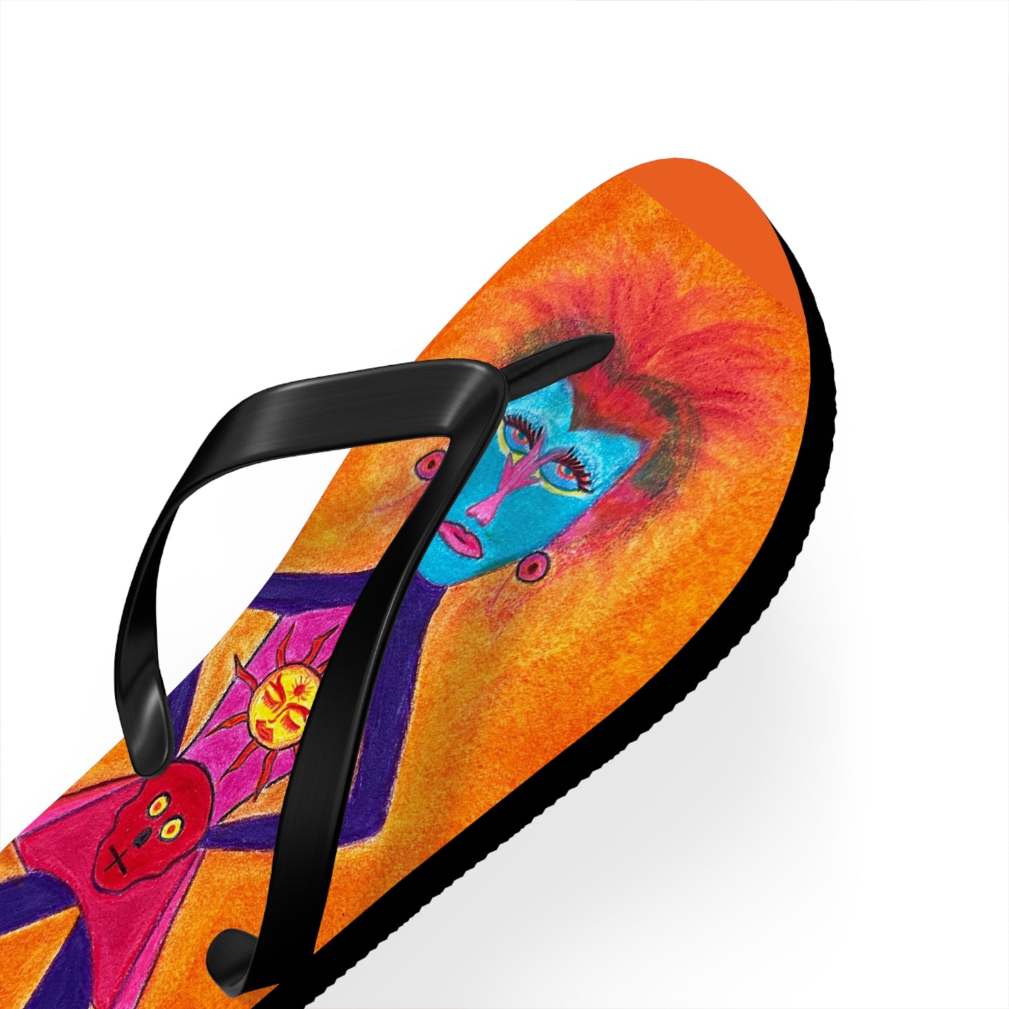 Super Heroine "Burst" - Flip Flops (M) 9-10